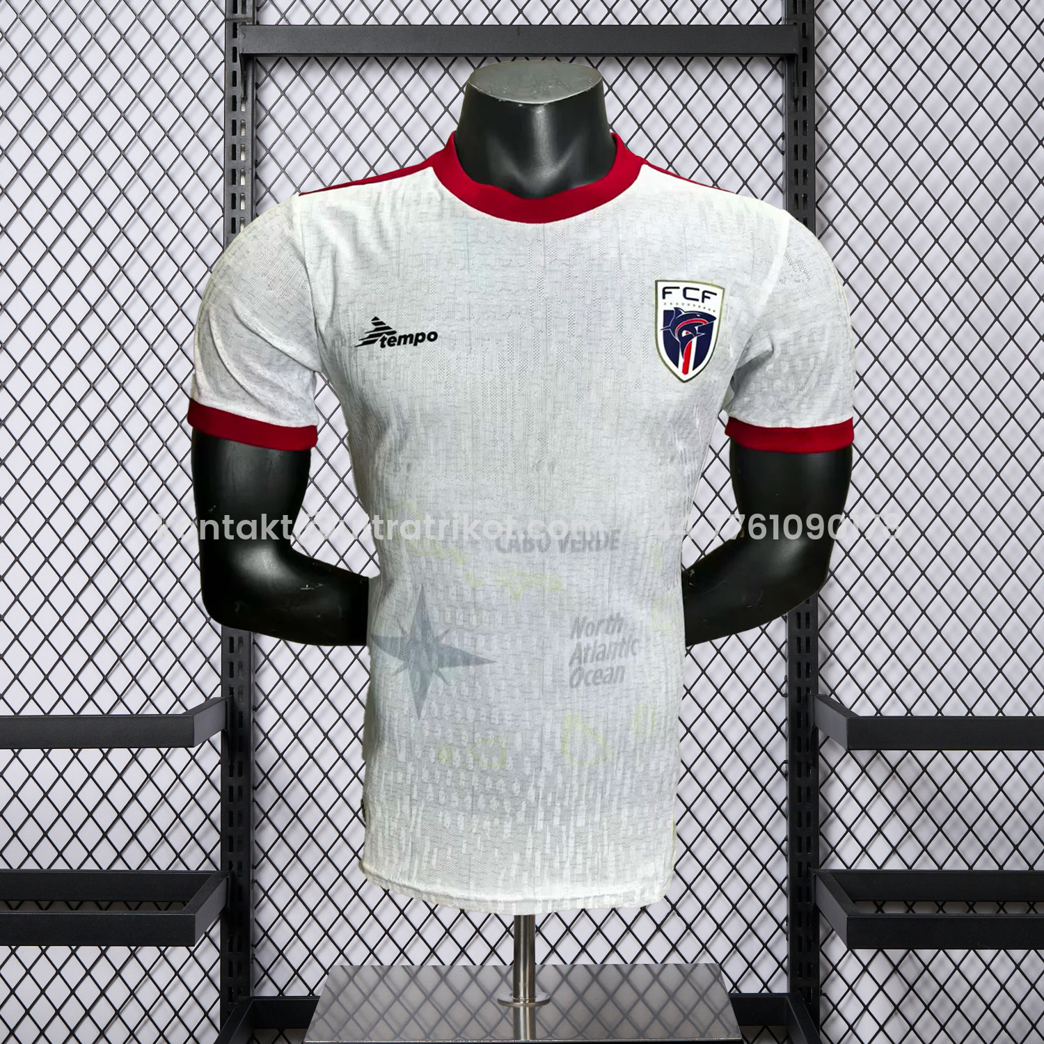 UltraTrikot-Cabo Verde 2026 Away Jersey - Player Version