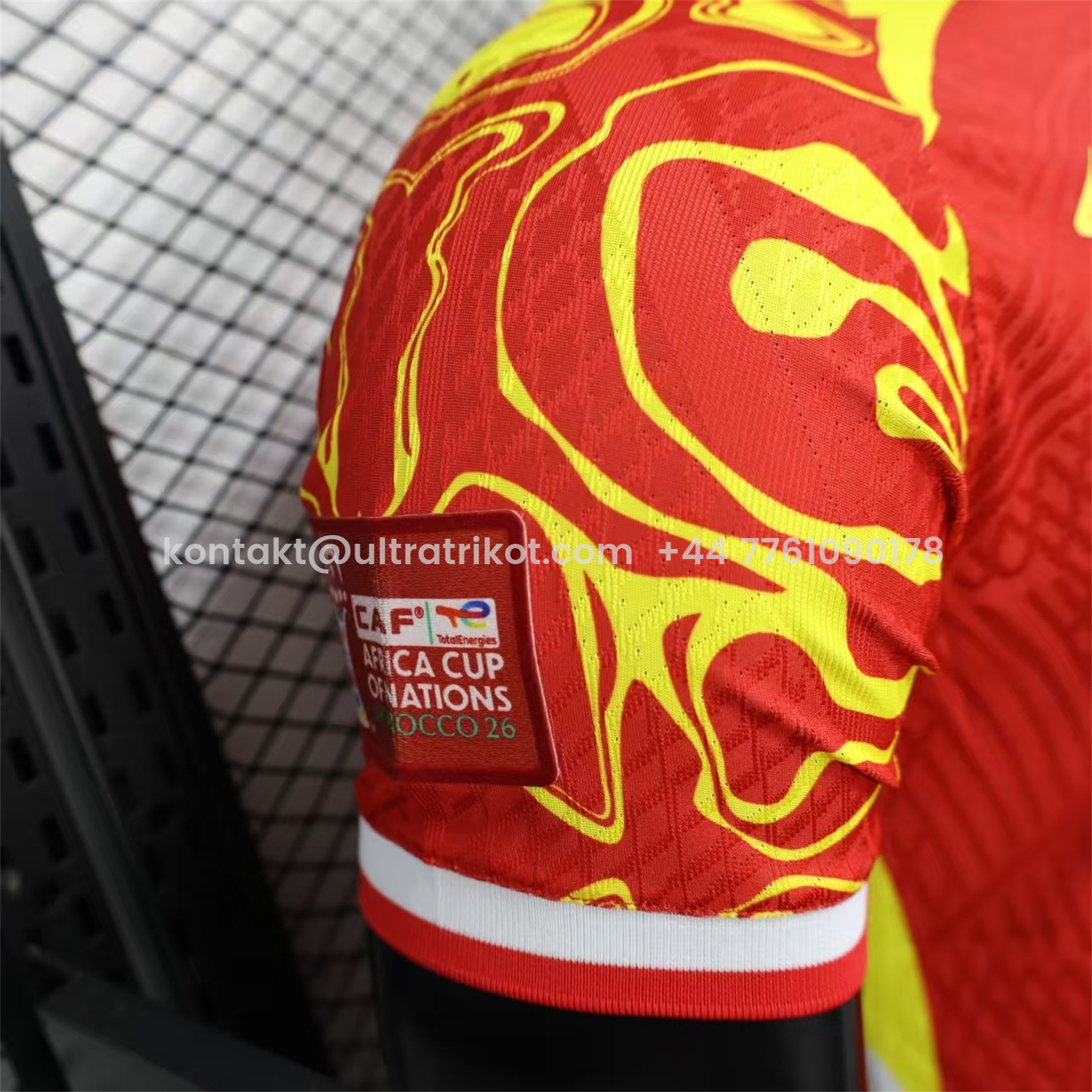 UltraTrikot-Congo 2026 Third Red Jersey - Player Version