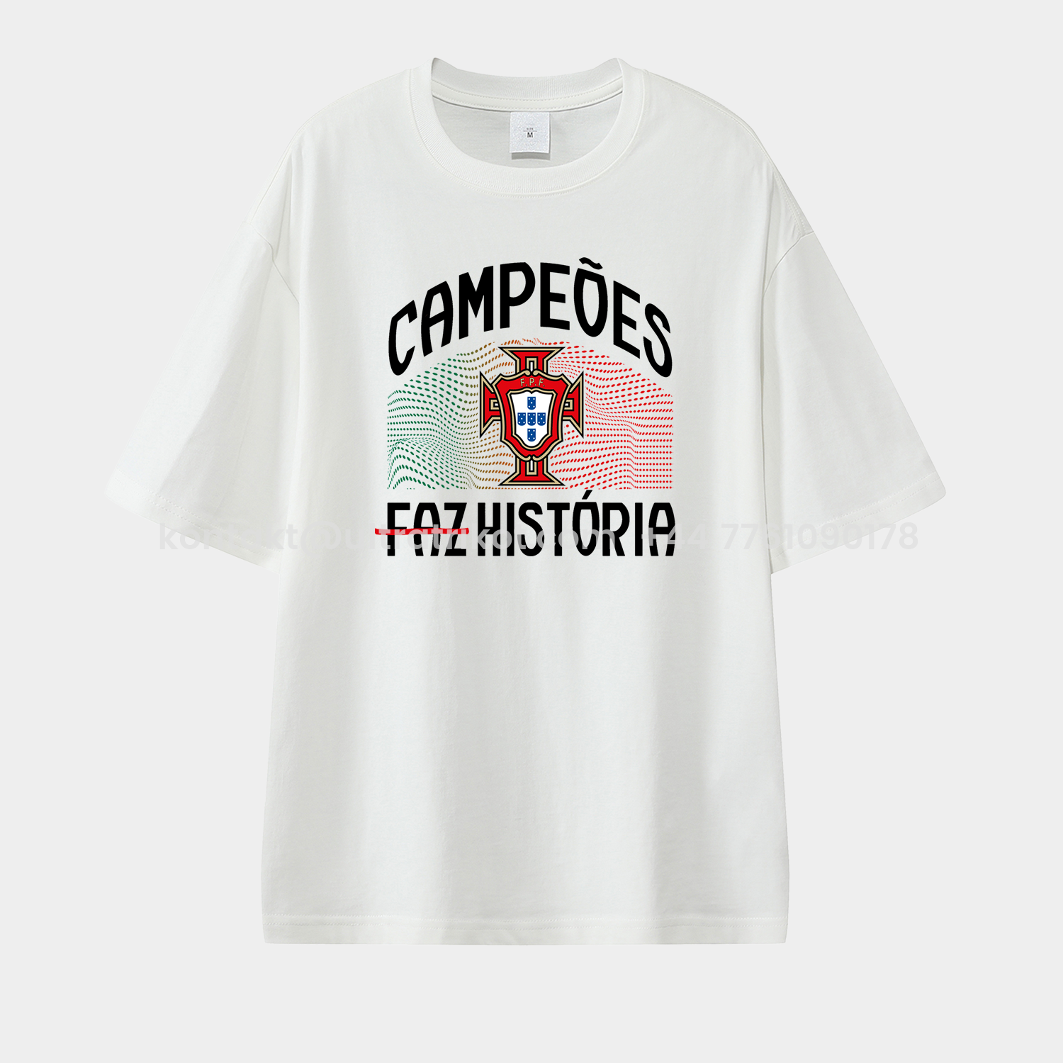 UltraTrikot-Portugal UEFA Nations League Winner Unisex Pure Cotton T-shirt