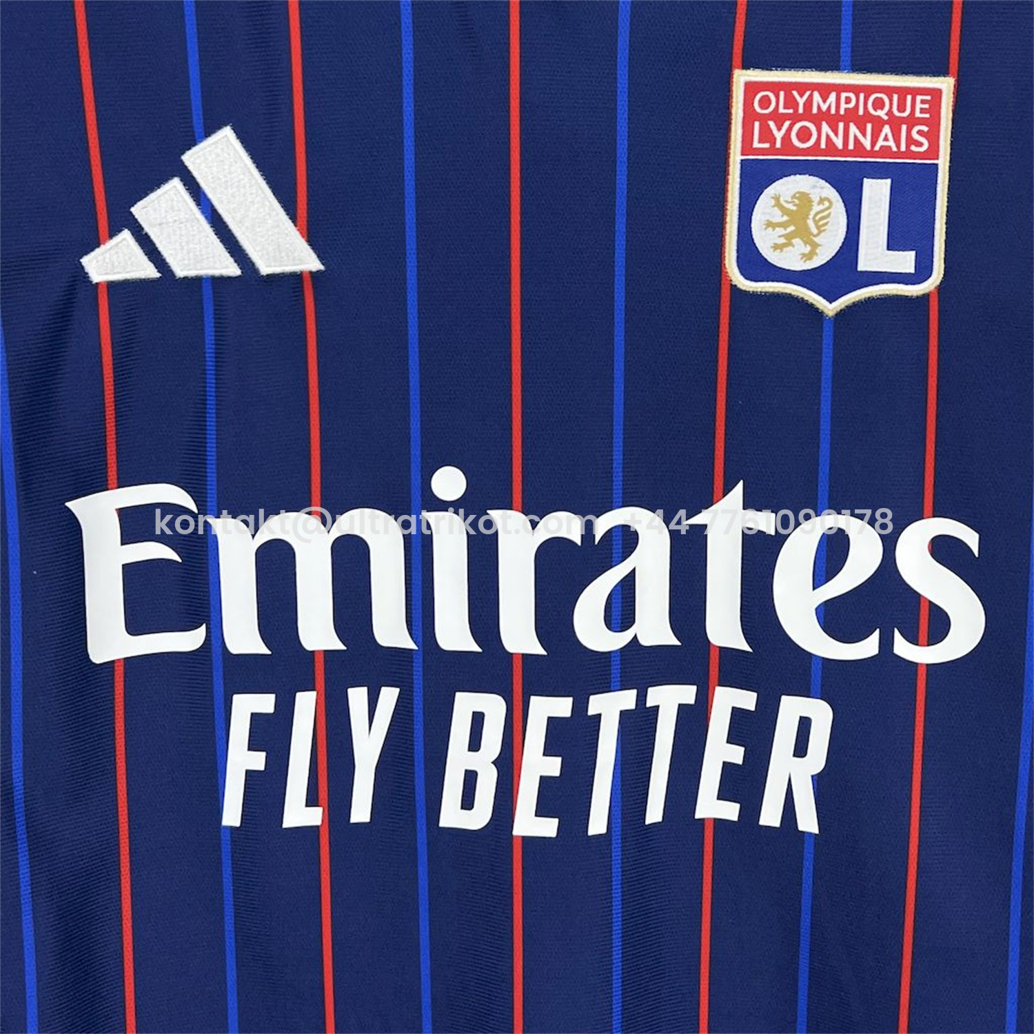 UltraTrikot-Lyon 25-26 Away Jersey - Fans Version