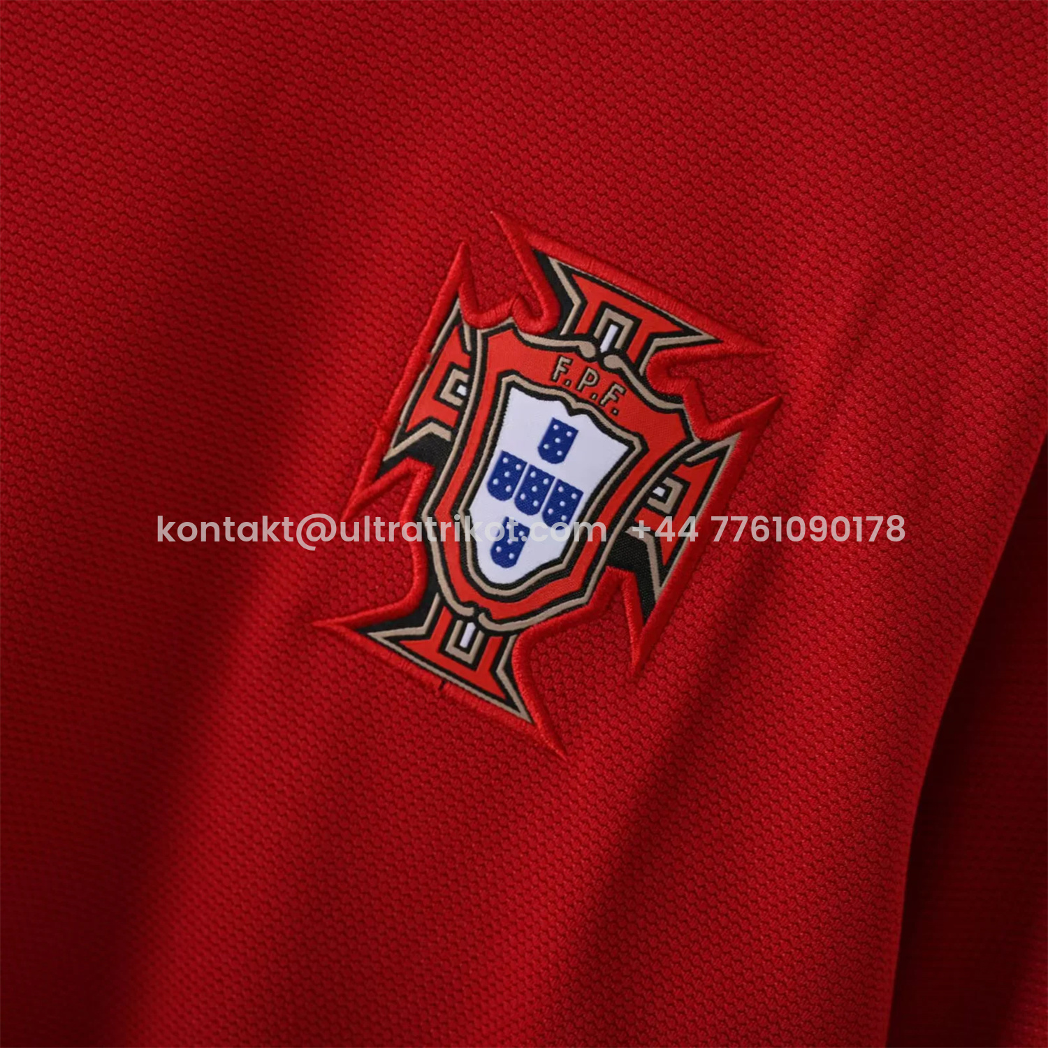 UltraTrikot-Retro Portugal 2012 Home Long Sleeves Jersey