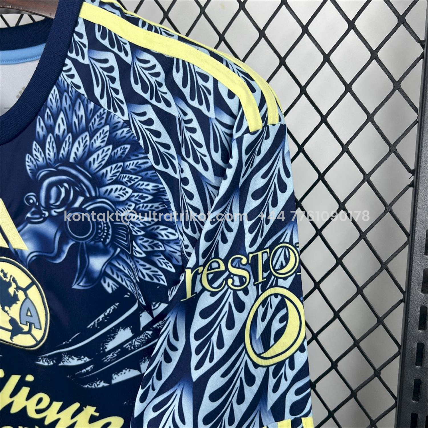 UltraTrikot-Club América 25-26 Away Long Sleeves Jersey - Fans Version