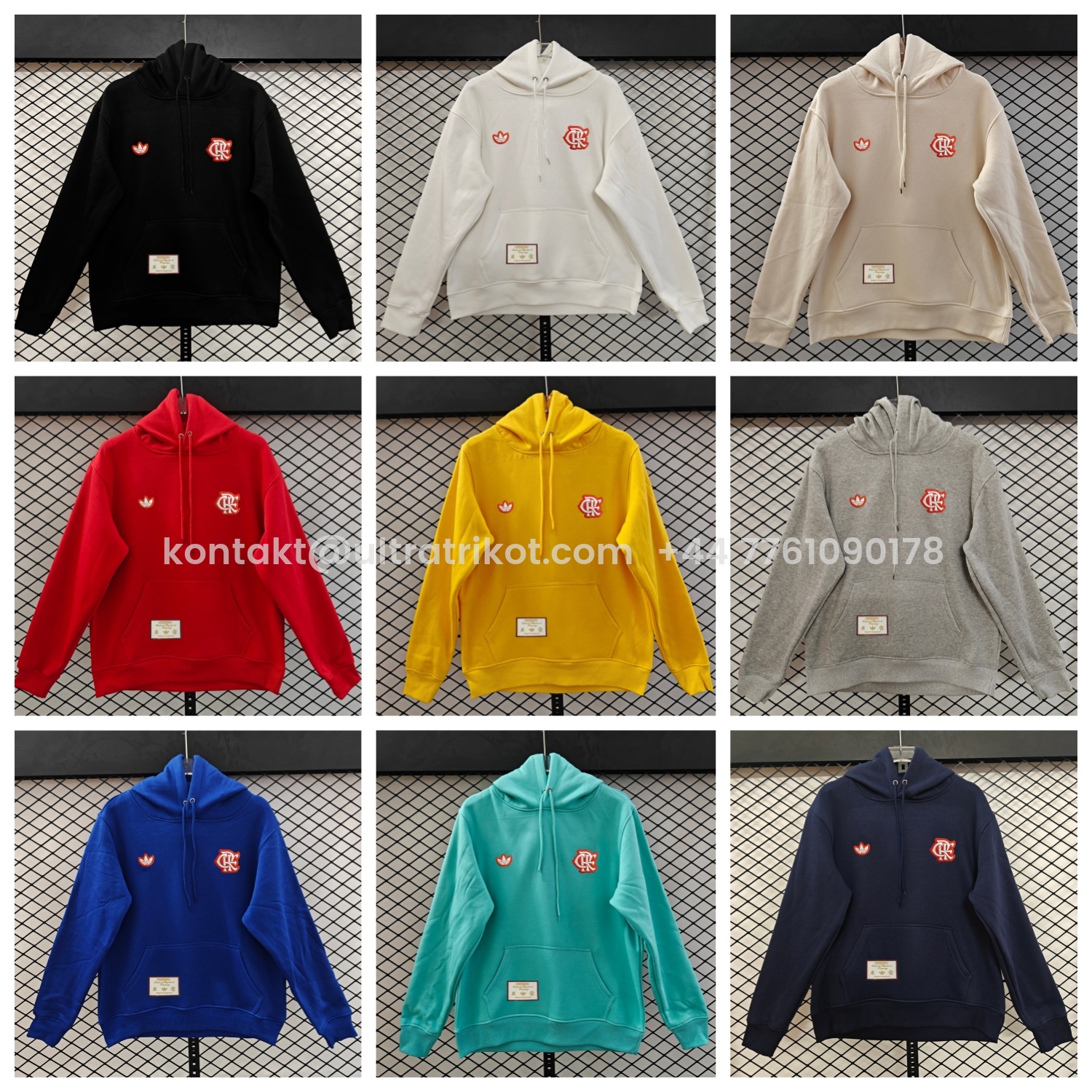 UltraTrikot-Flamengo 25-26 Originals Terrace Icon Unisex Pullover Hoodie