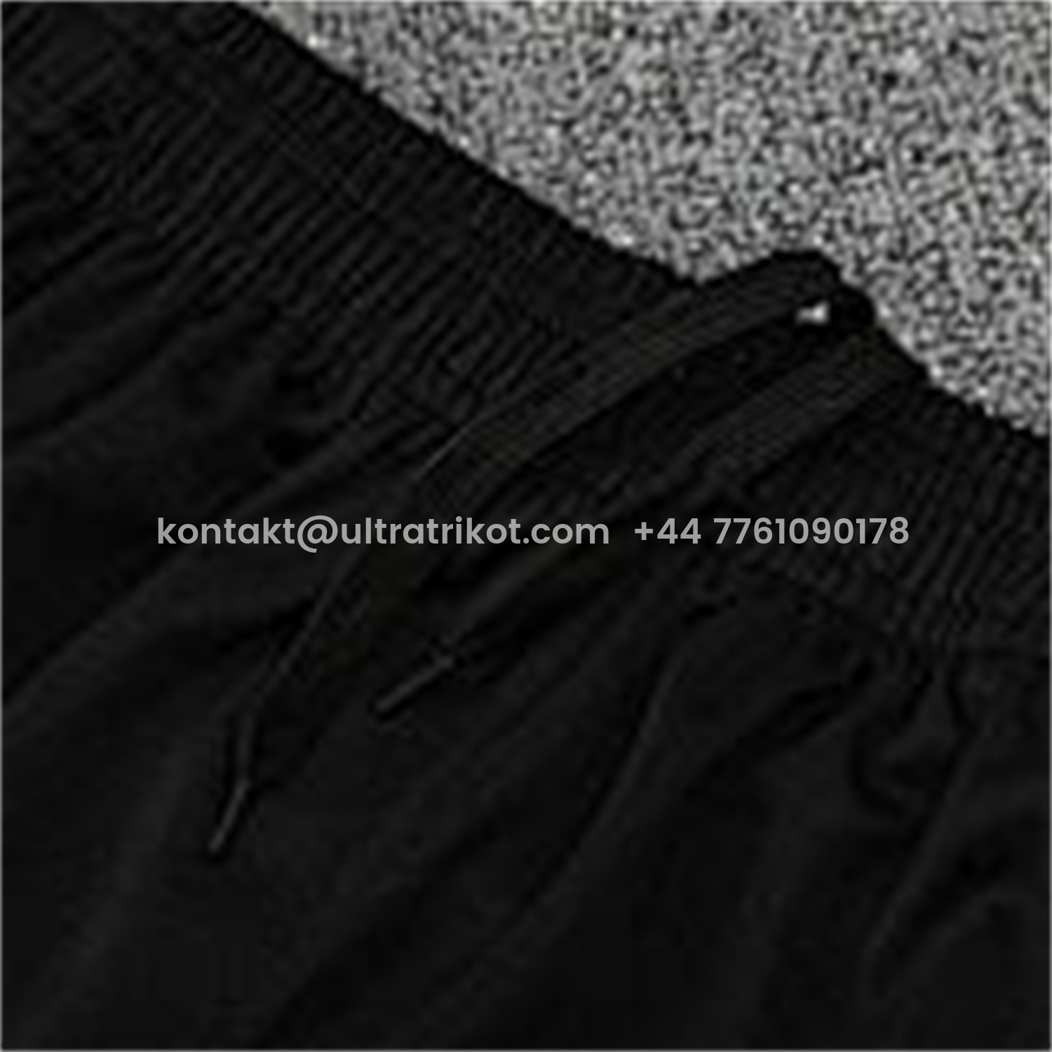 UltraTrikot-Manchester United 25-26 Short-Sleeve Training Set - Yellow Lines Black Top & Black Shorts