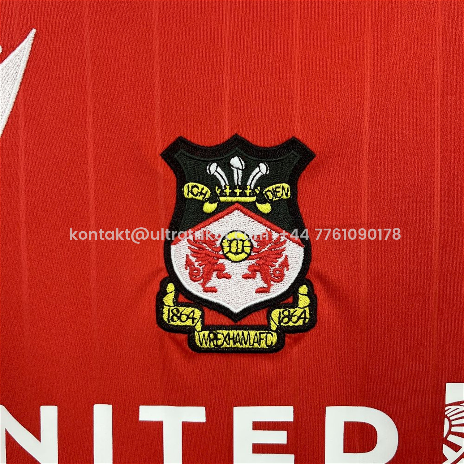 UltraTrikot-Wrexham 25-26 Home Jersey - Fans Version