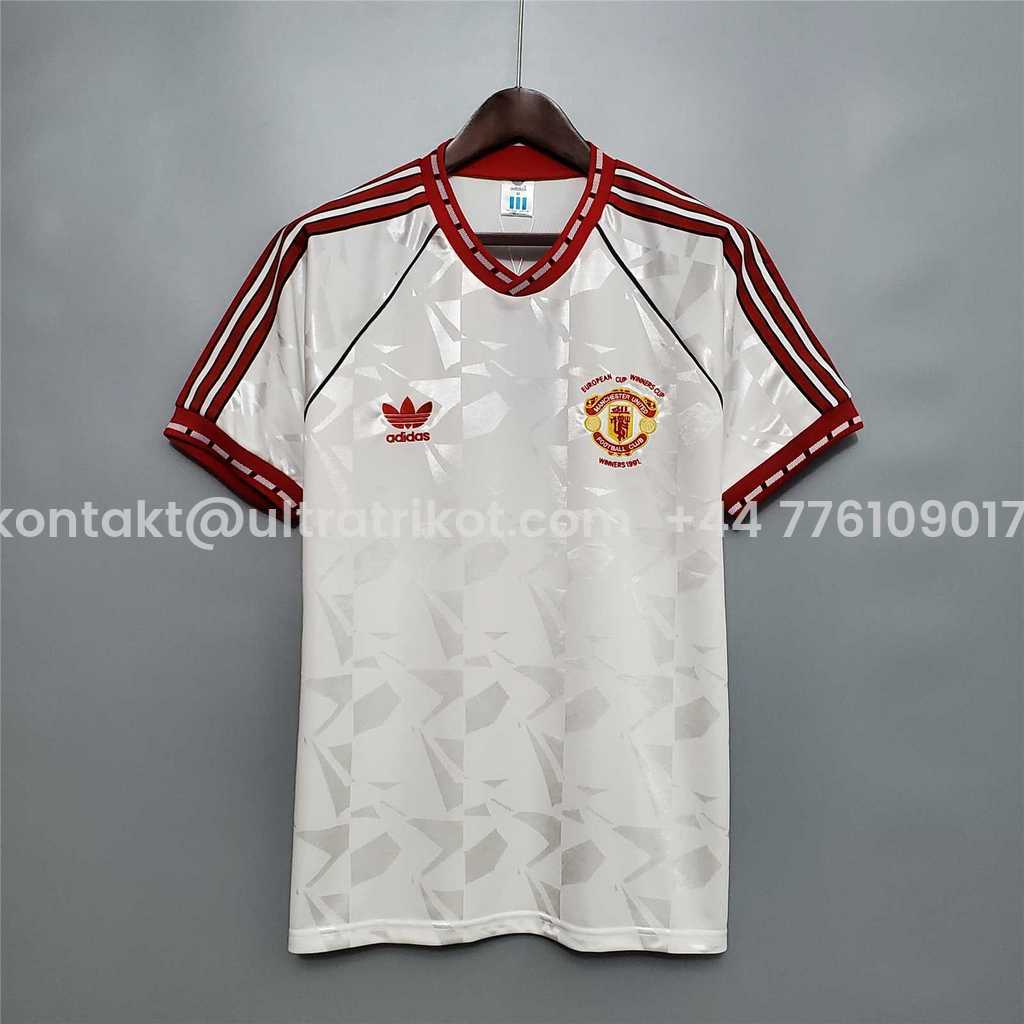 UltraTrikot-Retro Manchester United 90-91 Third Away Jersey