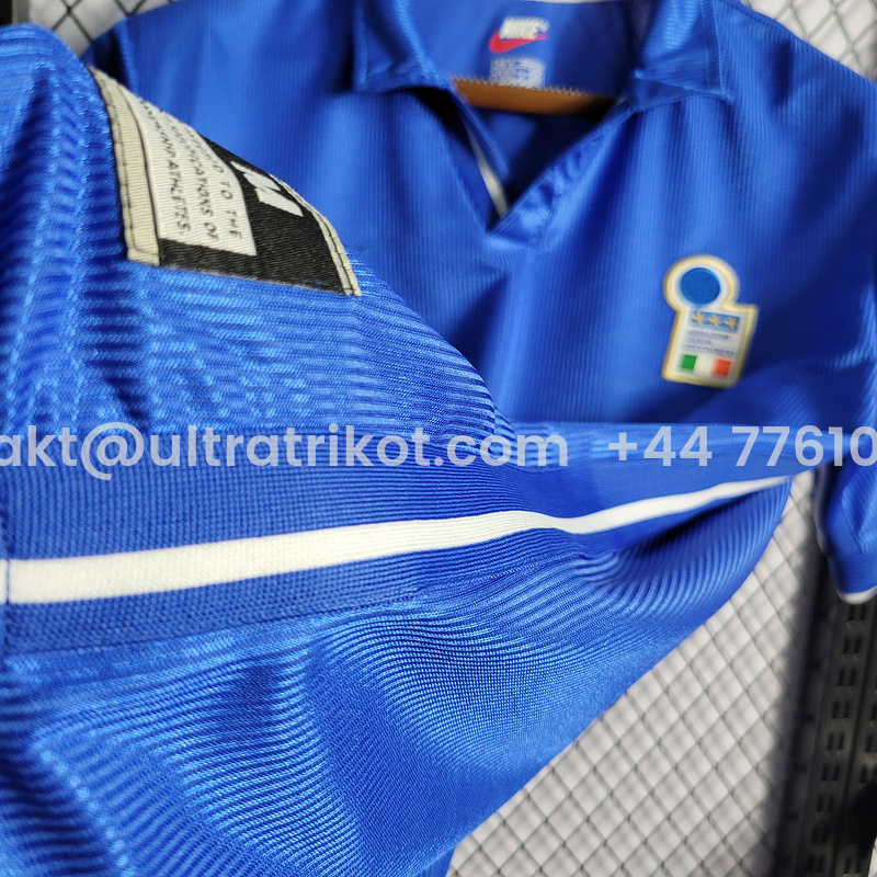 UltraTrikot-Retro Italy 1998 Home Stadium Jersey