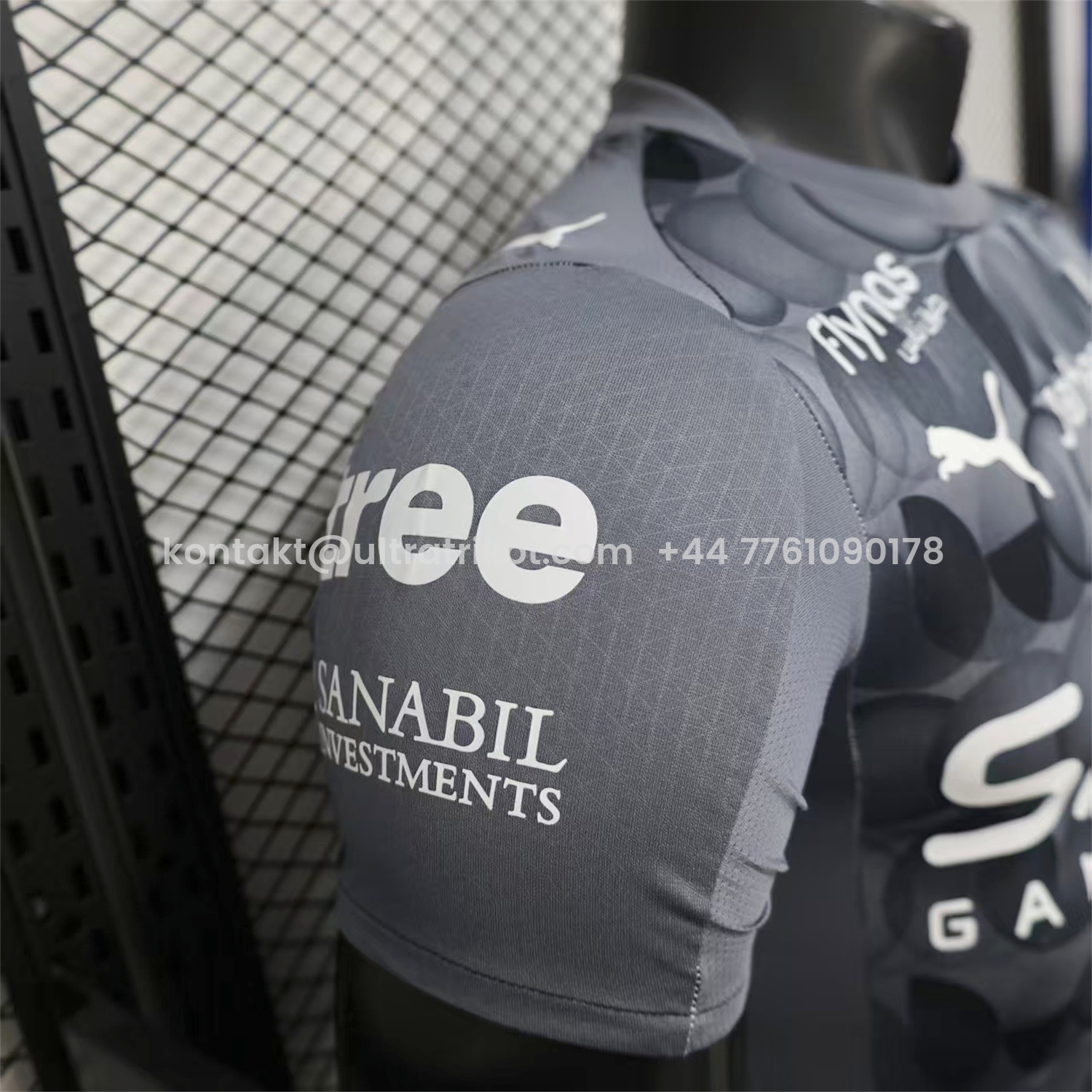 UltraTrikot-Al Hilal Riyadh Crescent 25-26 Third Grey Jersey - Player Version