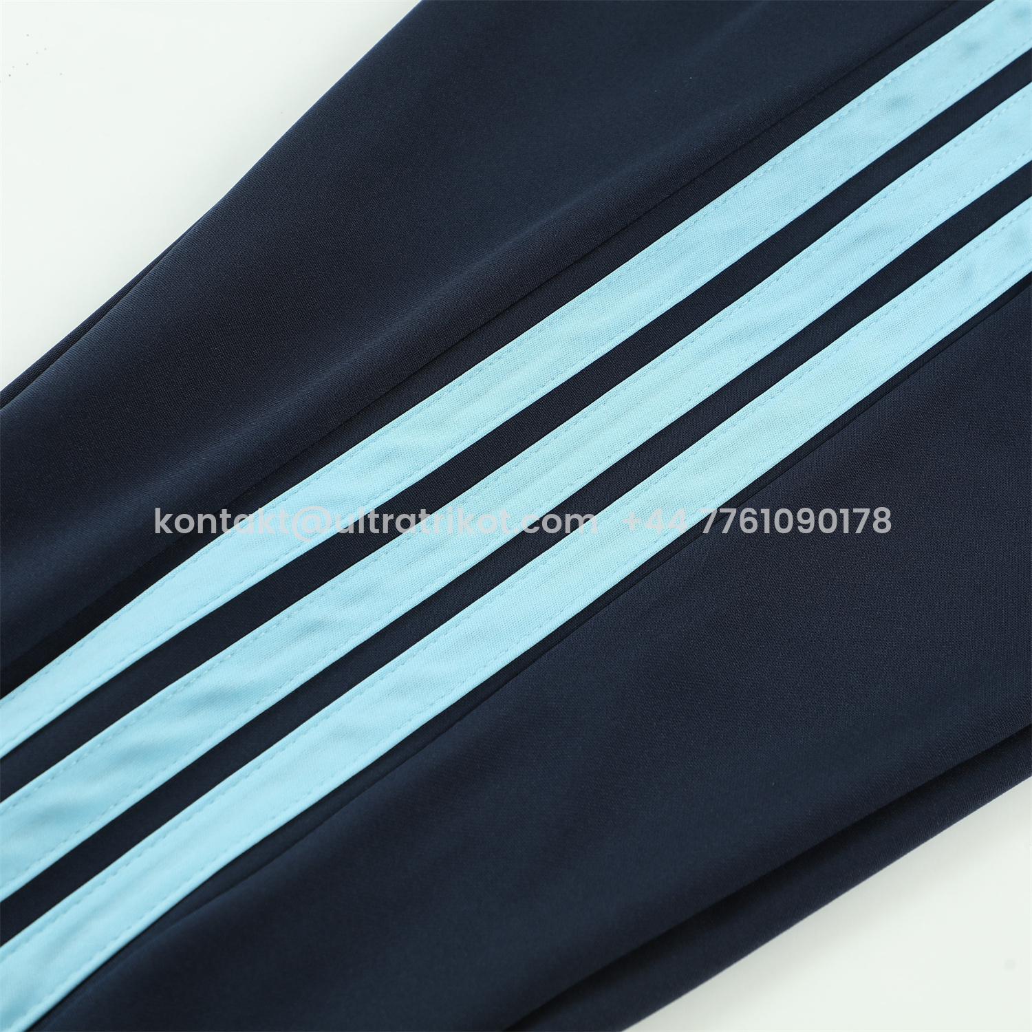 UltraTrikot-Argentina 2026 Long Sleeve Training Set - Blue Black Top & Pants