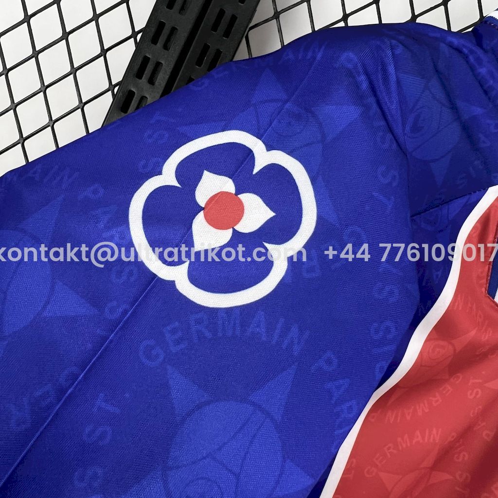 UltraTrikot-Retro Paris Saint-Germain PSG 1994-95 Home Unsponsored Jersey