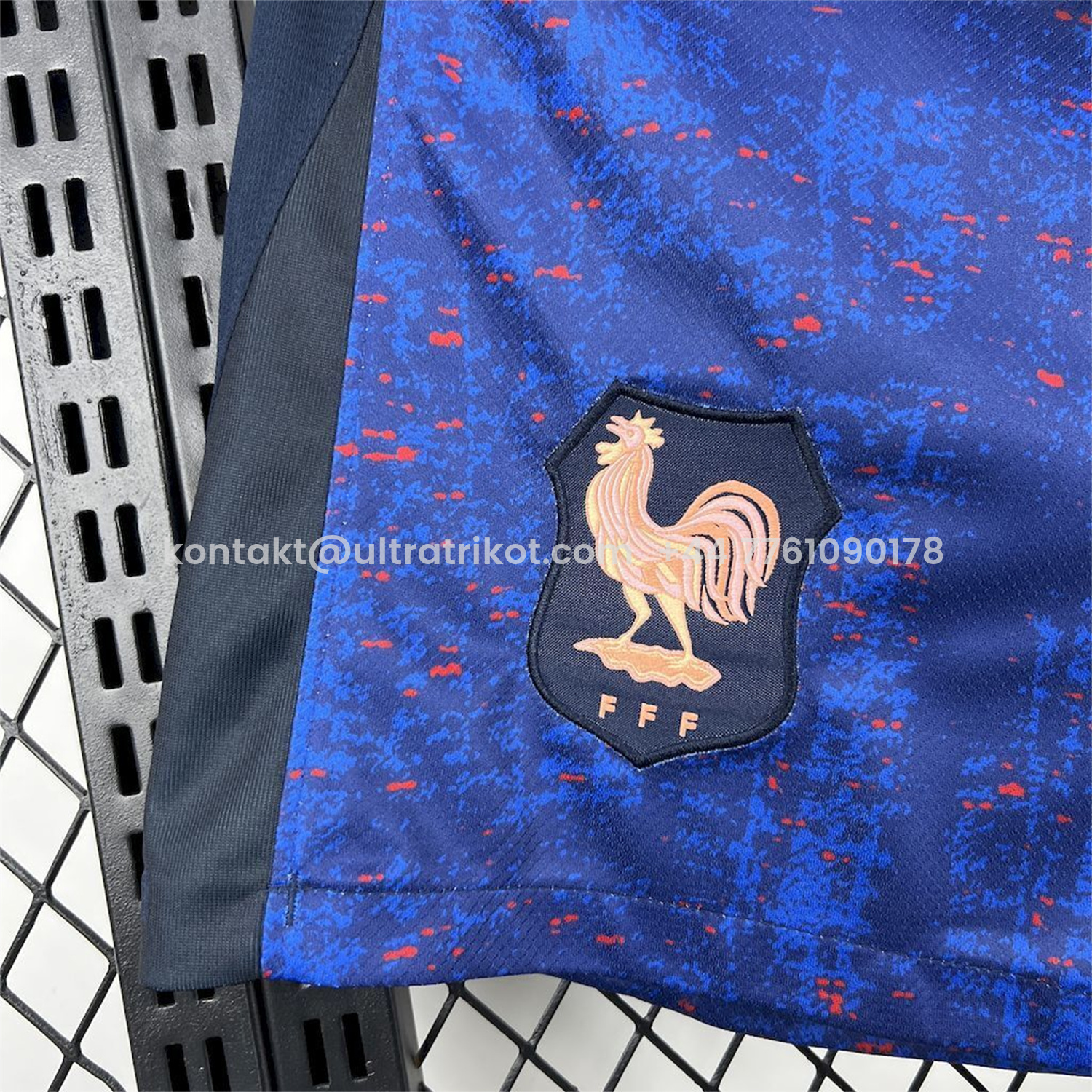 UltraTrikot-France 2026 Home Blue Shorts - Fans Version