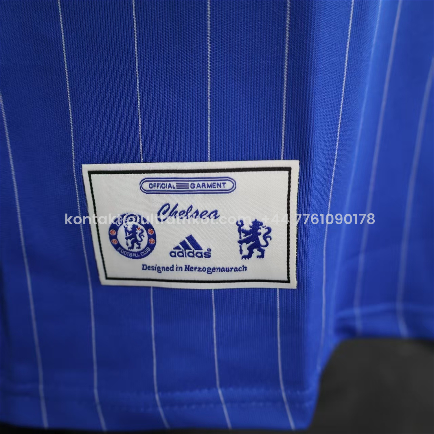 UltraTrikot-C.H.E.L.S.E.A 25-26 Icon Range Travel Special Edition Blue Jersey - Player Version