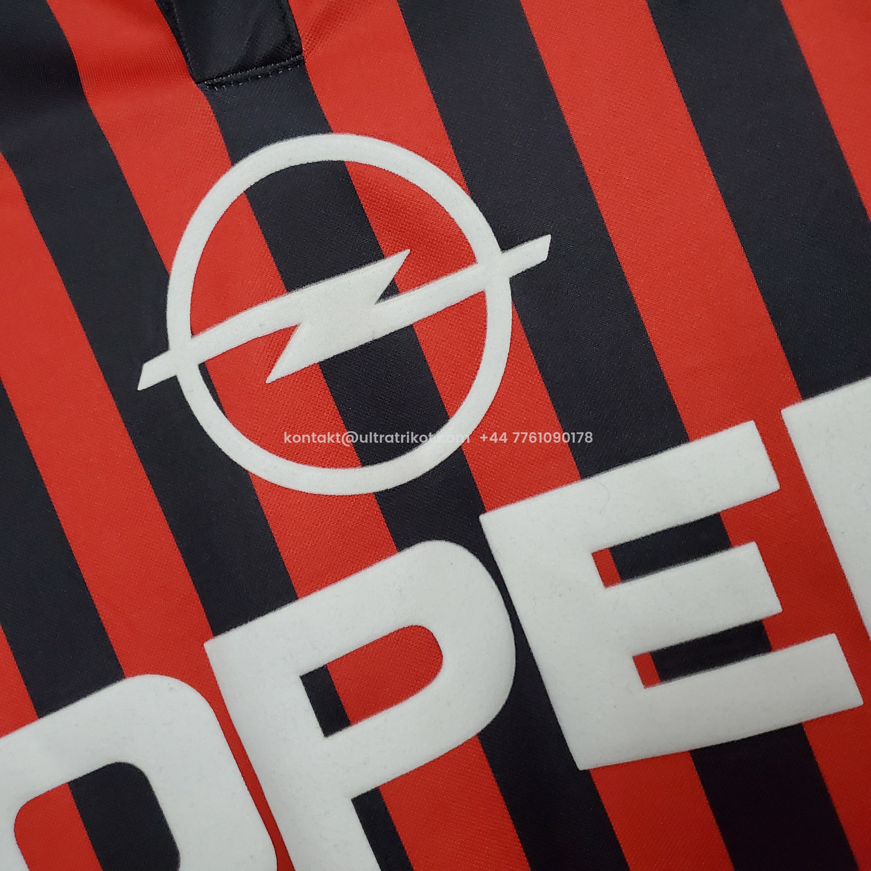 UltraTrikot-Retro AC Milan 99-00 Home Stadium Jersey
