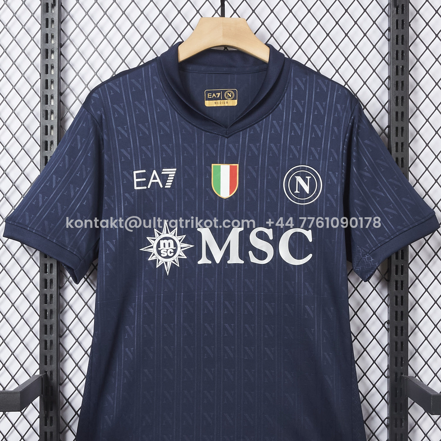 UltraTrikot-Napoli 25-26 European Third Deep Blue Jersey - Fans Version