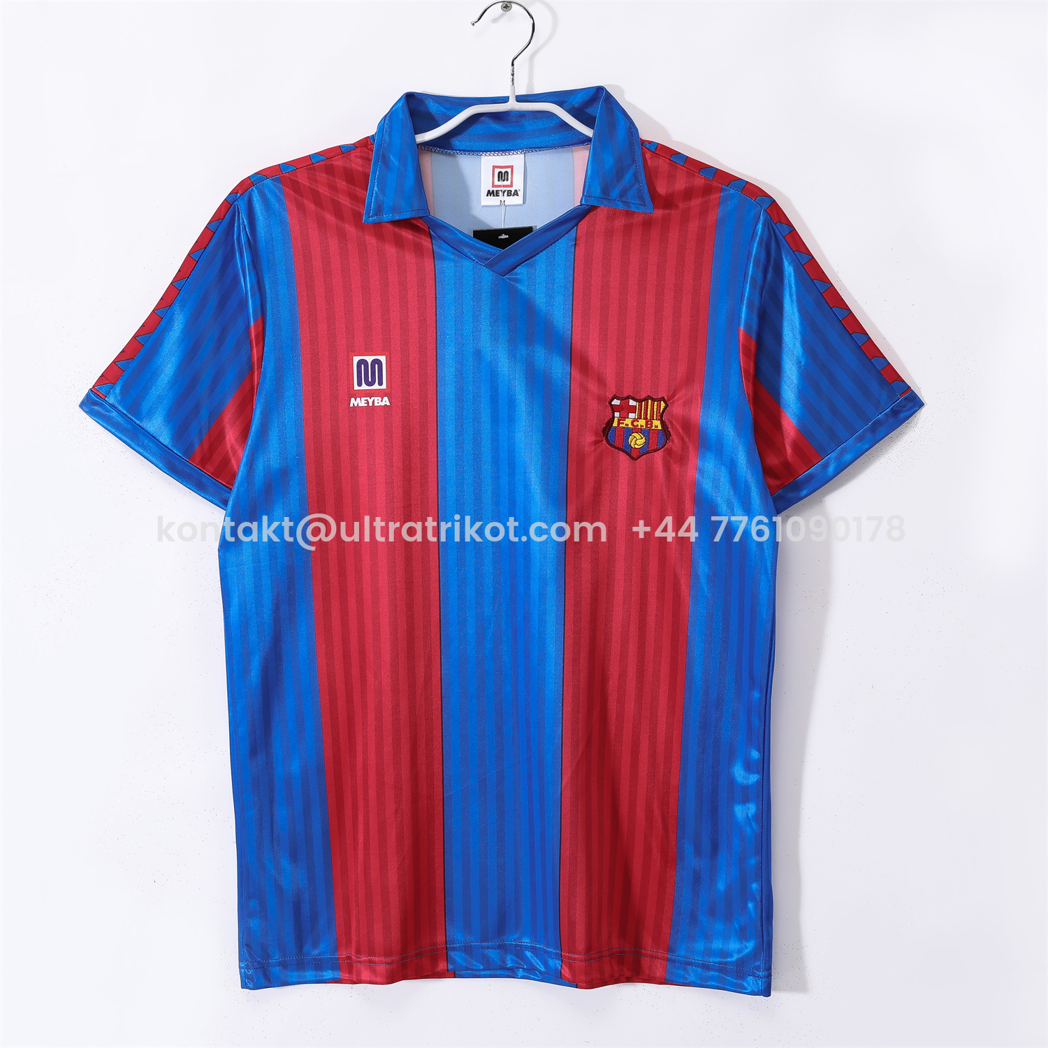UltraTrikot-Retro Barcelona 1989-92 Home Jersey