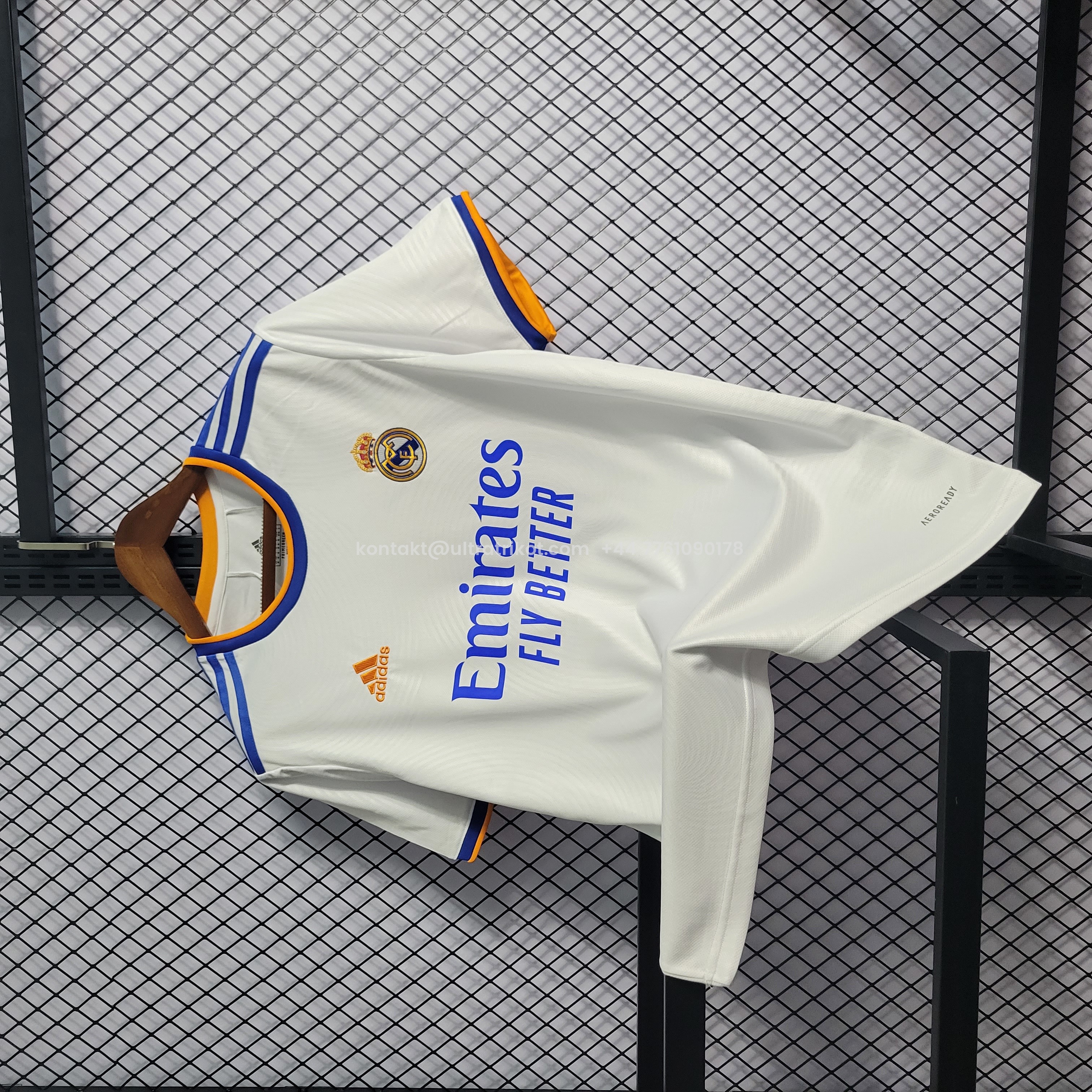 UltraTrikot-Retro Real Madrid 21-22 Home Stadium Jersey