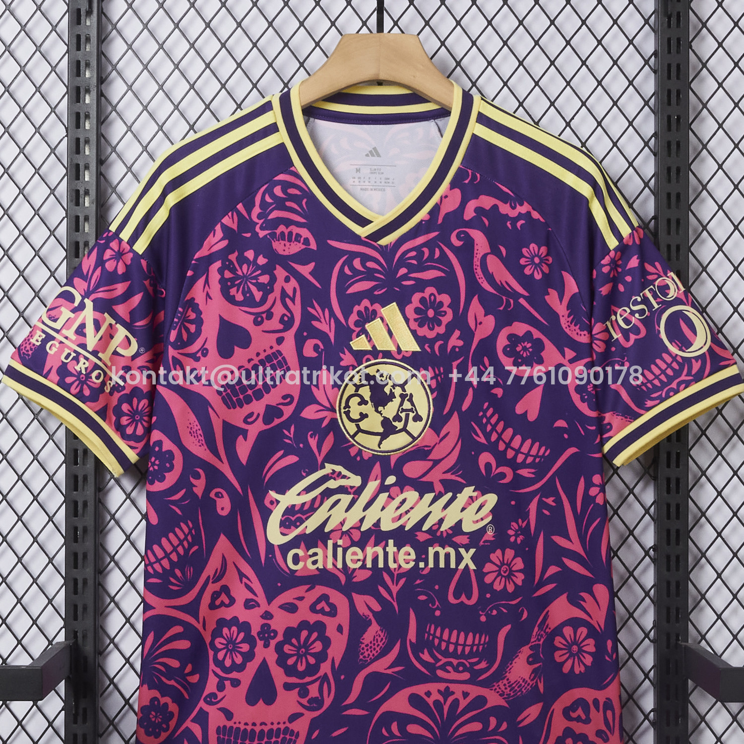 UltraTrikot-Club América 25-26 Día de Muertos Purple Jersey - Fans Version