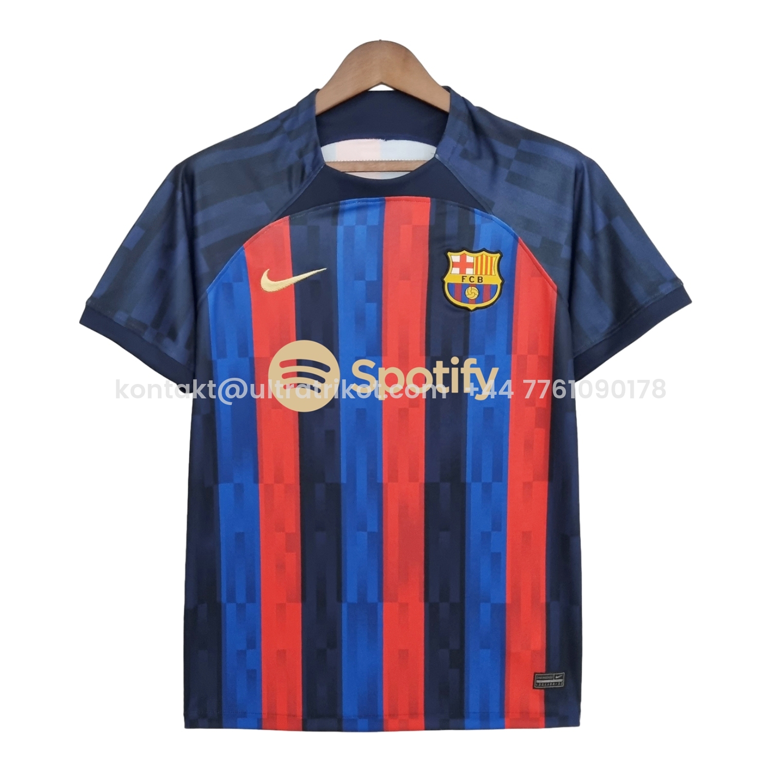 UltraTrikot-Retro Barcelona 22-23 Home Jersey