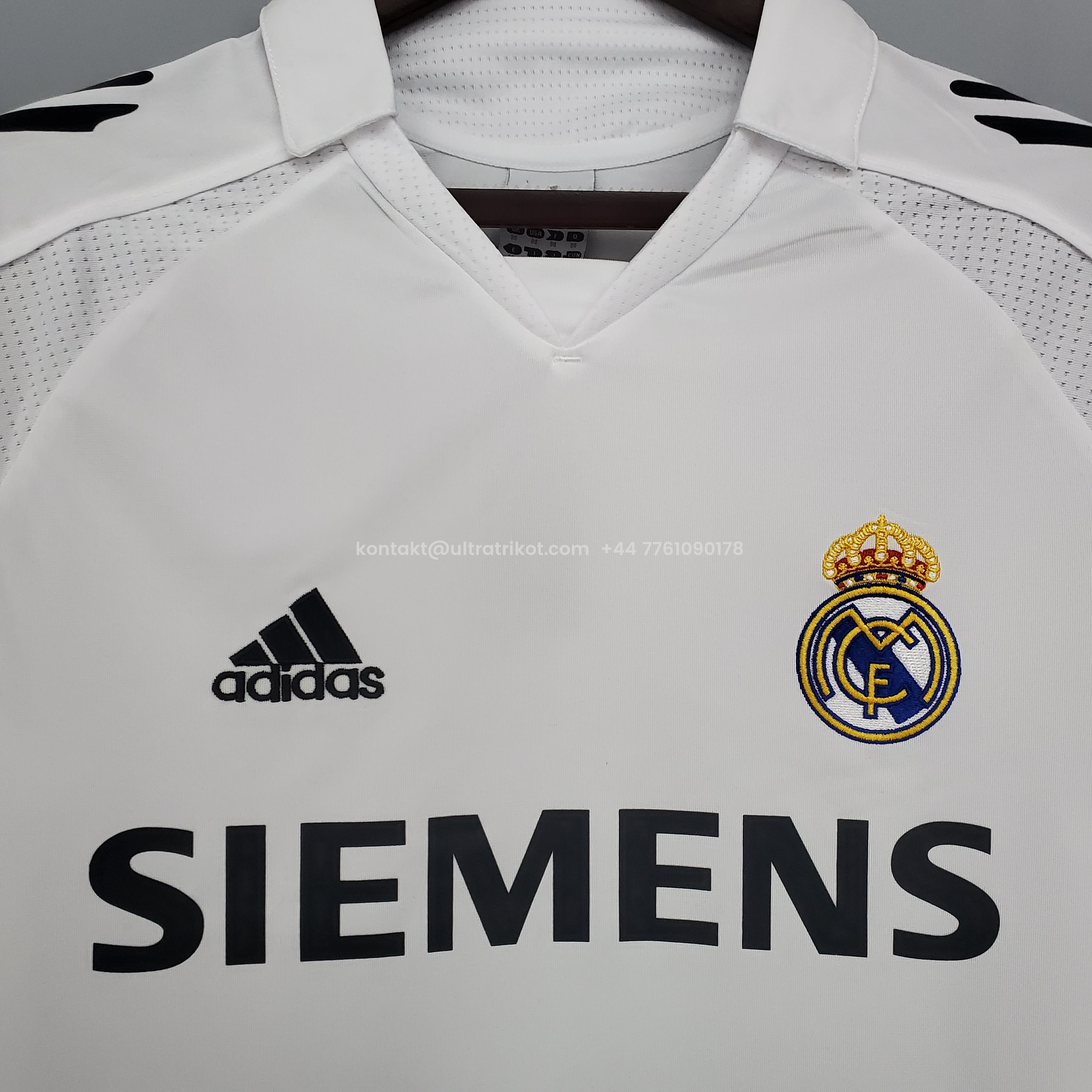 UltraTrikot-Retro Real Madrid 05-06 Home Stadium Long Sleeve Jersey