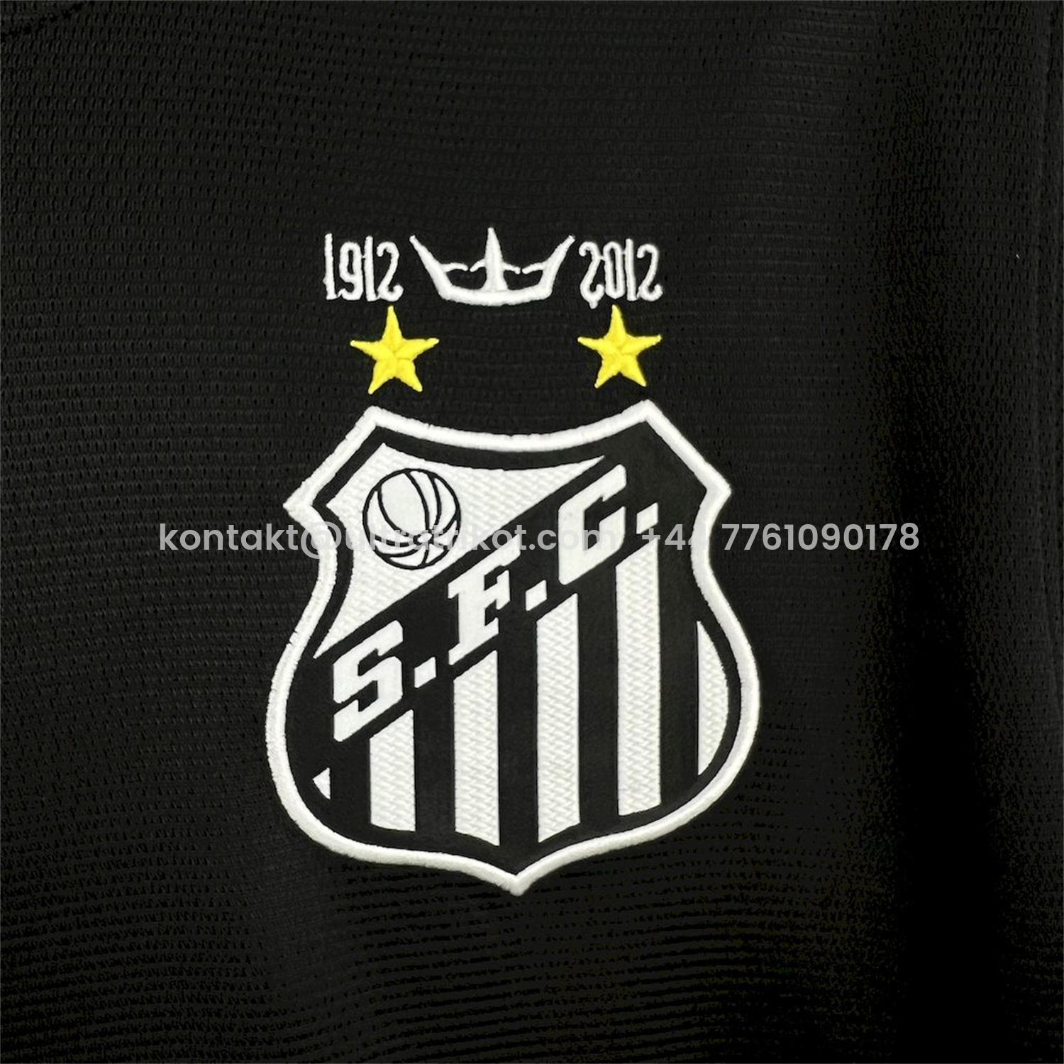 UltraTrikot-Retro Santos 2011-12 Black Jersey