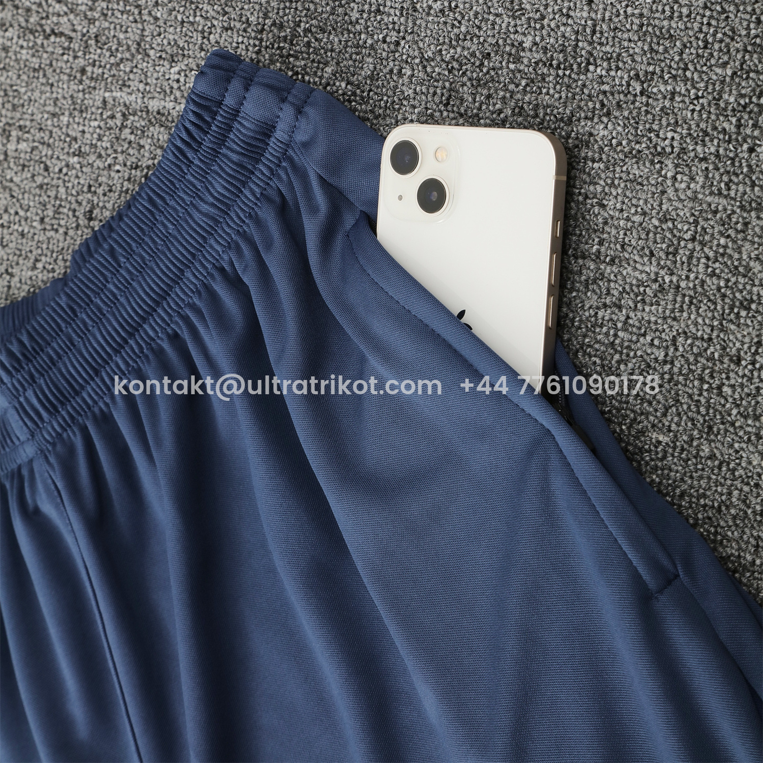 UltraTrikot-Paris Saint-Germain PSG 25-26 Vest Training Set - Deep Blue Vest & Deep Blue Shorts