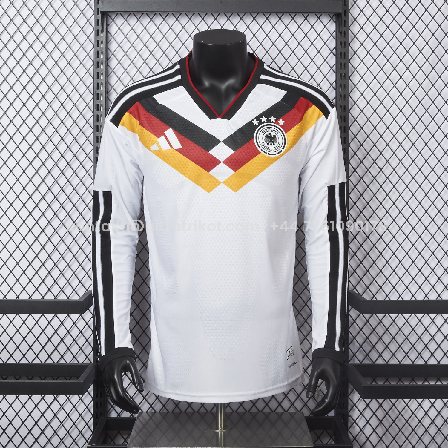 UltraTrikot-Germany 2026 Home Long Sleeves Jersey - Player Version