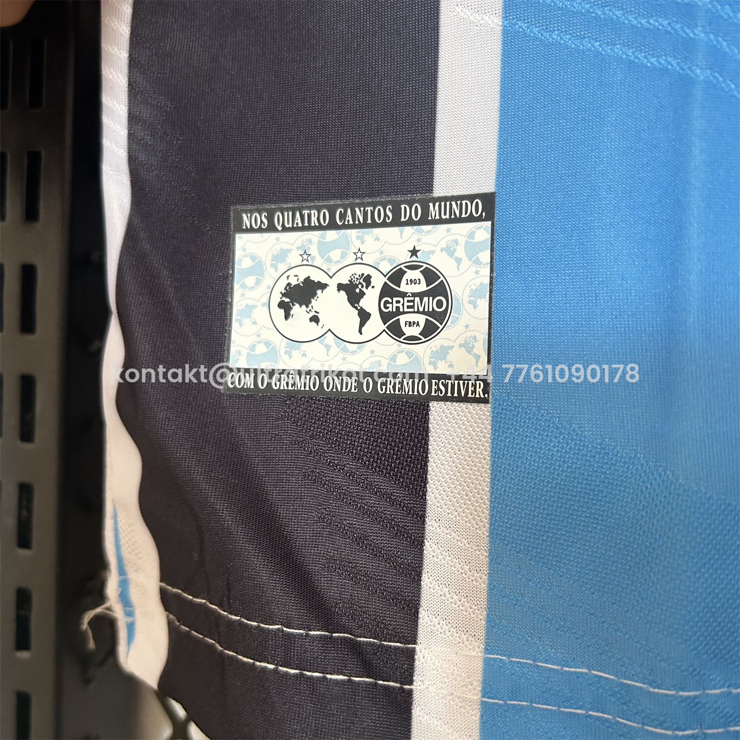 UltraTrikot-Gremio 25-26 Home Jersey With Sponsors - Fans Version