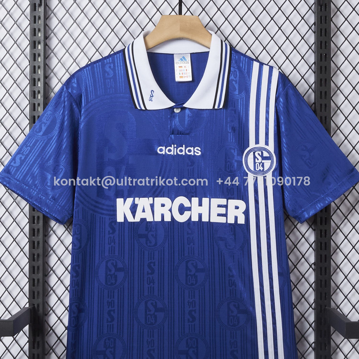 UltraTrikot-Retro Schalke 04 1996-97 Home Jersey
