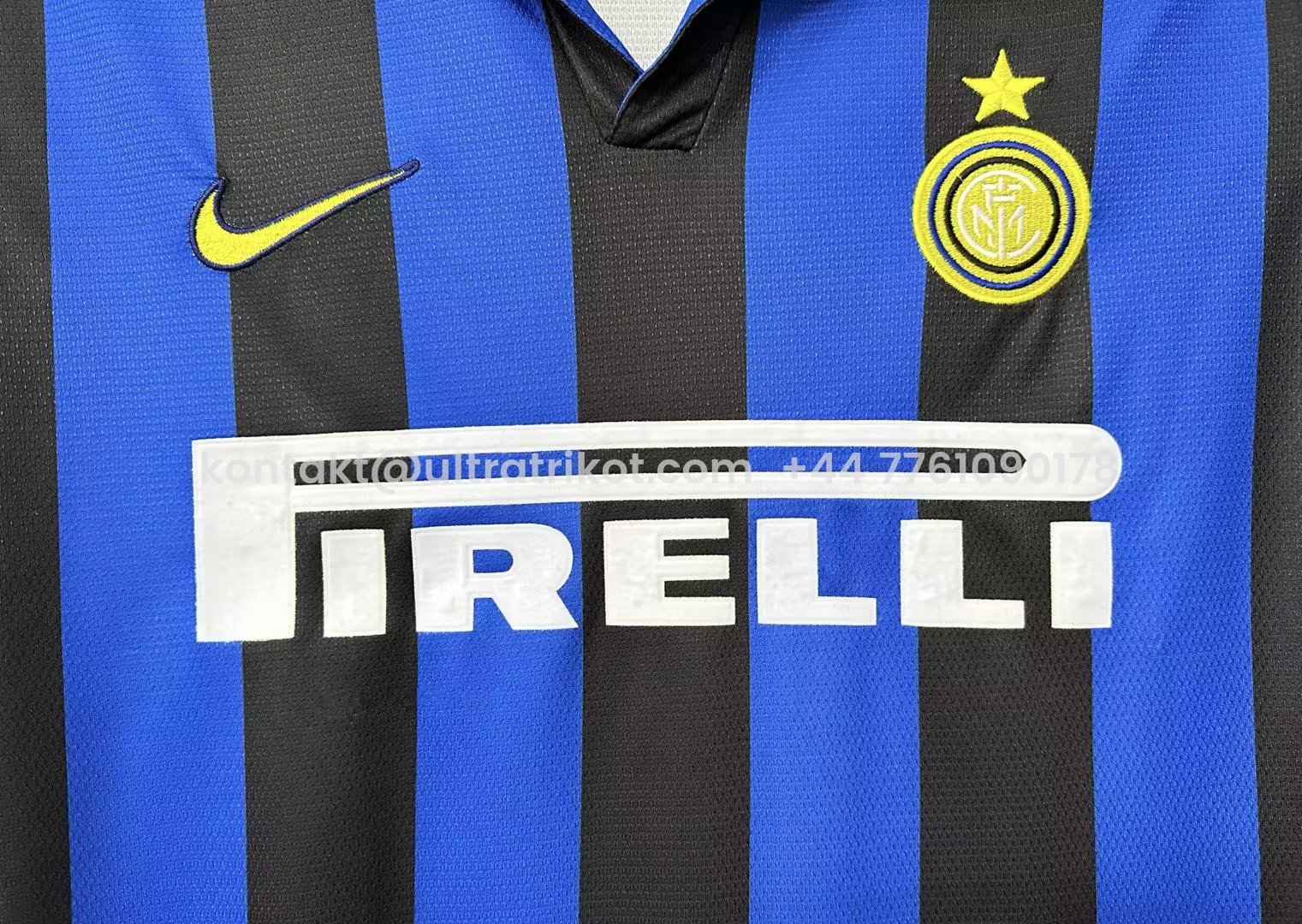 UltraTrikot-Retro Inter Milan 98-99 Home Stadium Jersey