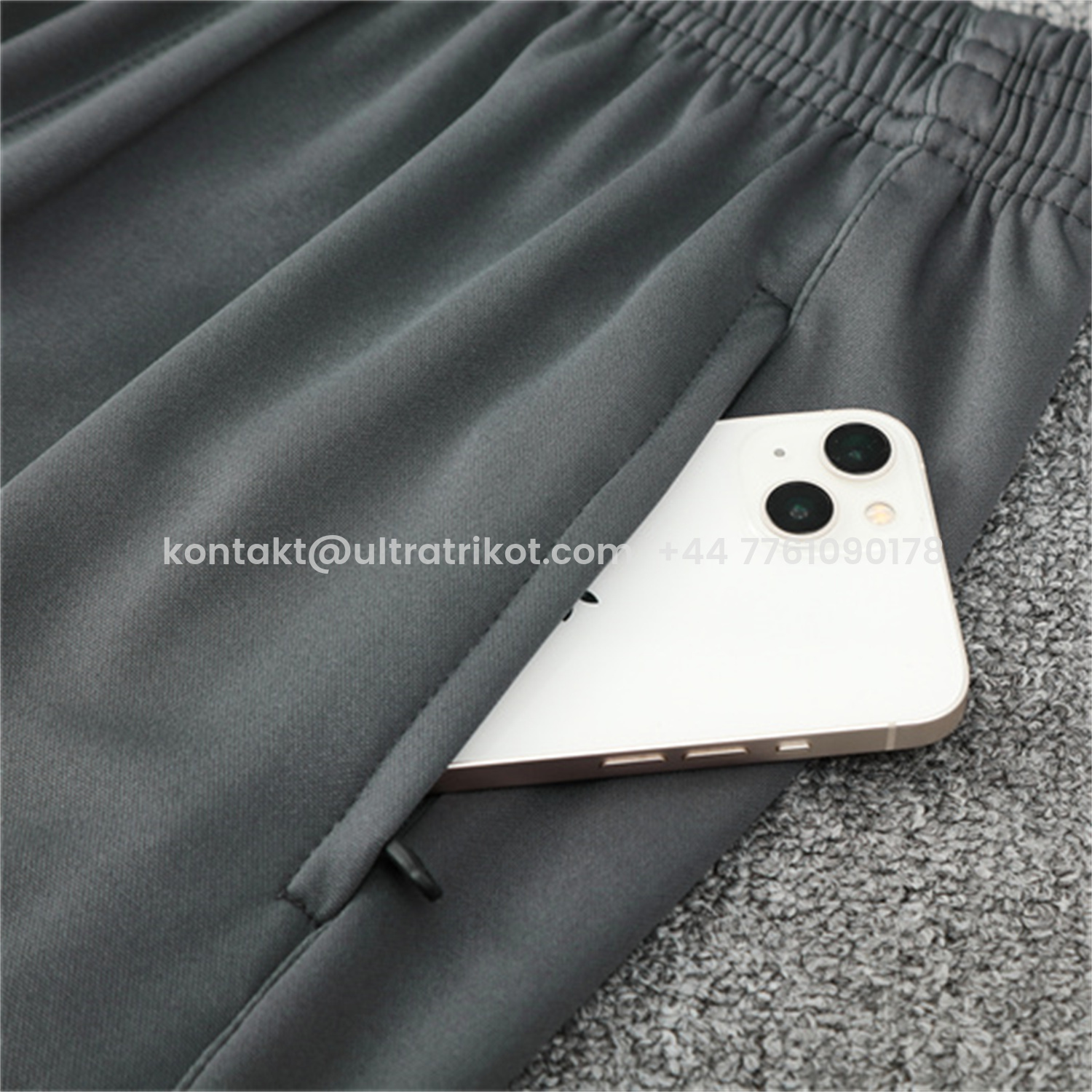 UltraTrikot-Bayern Munich 25-26 Kids Long Sleeves Training Set - Dark Grey Top & Pants