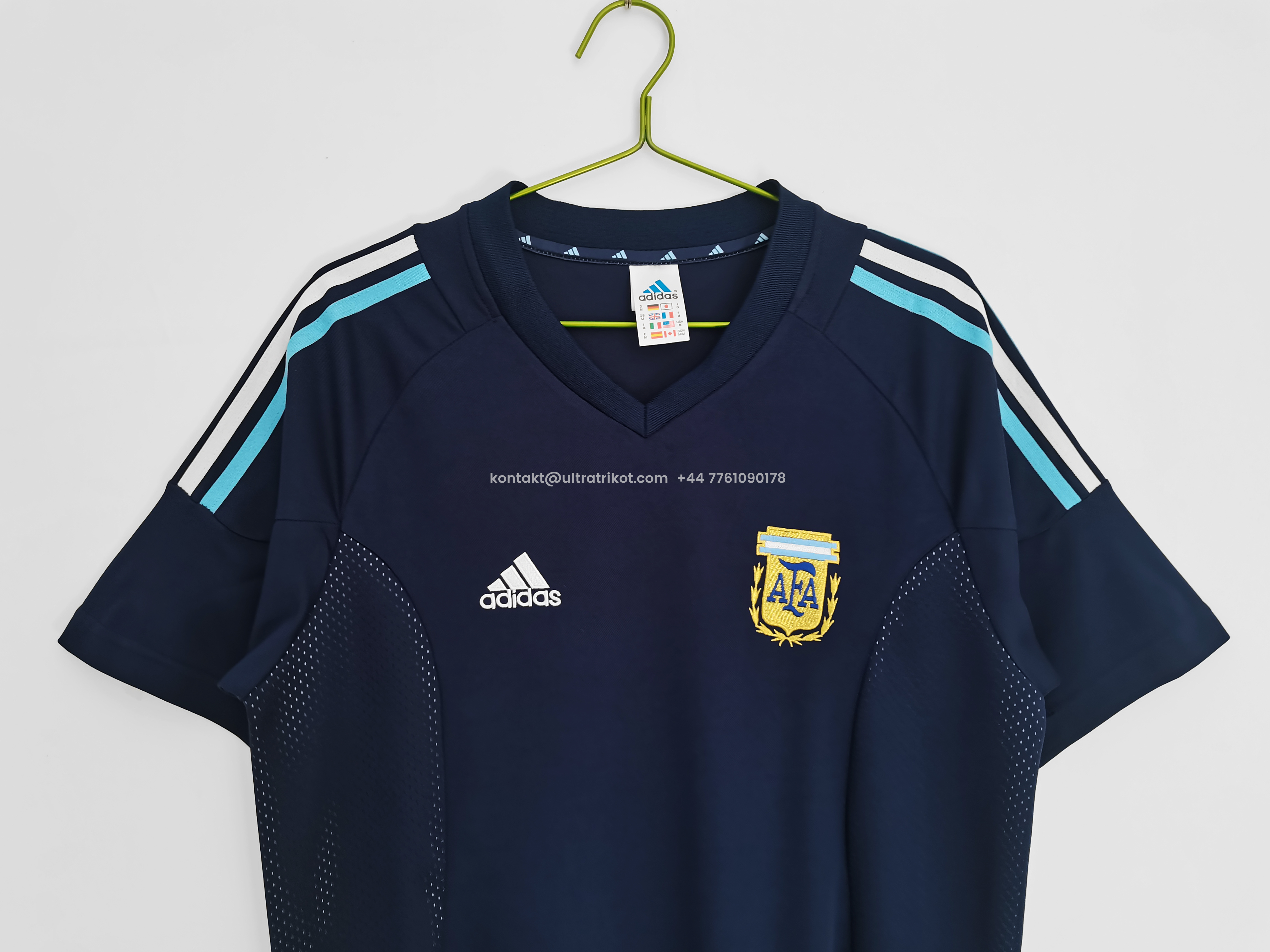 UltraTrikot-Retro Argentina 2002 Away Stadium Jersey