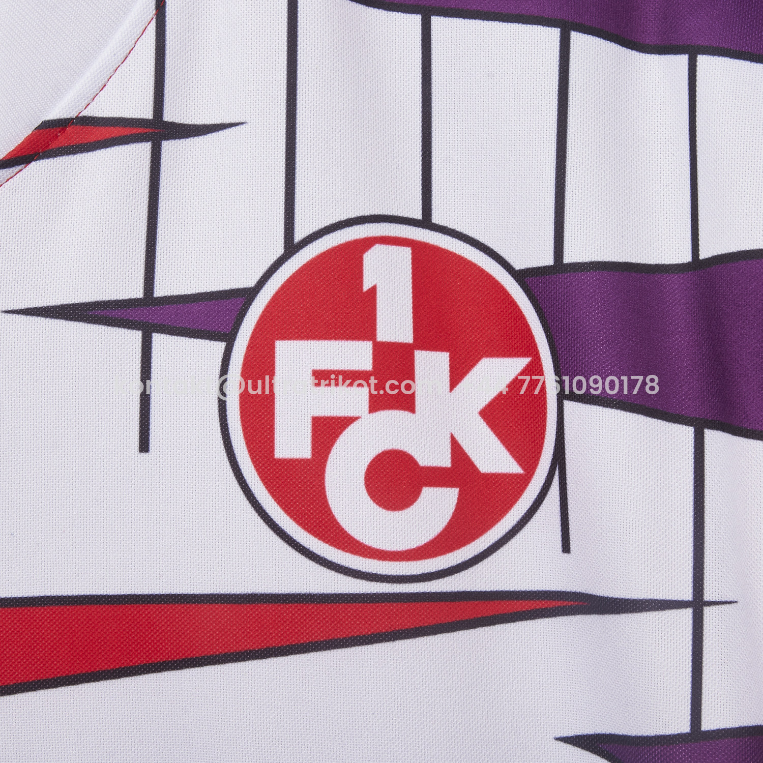 UltraTrikot-Retro Kaiserslautern 1991-92 Home Jersey - Fans Version