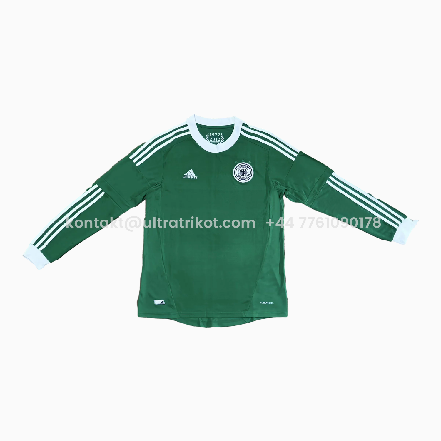 UltraTrikot-Retro Germany 2012 Away Long Sleeves Jersey