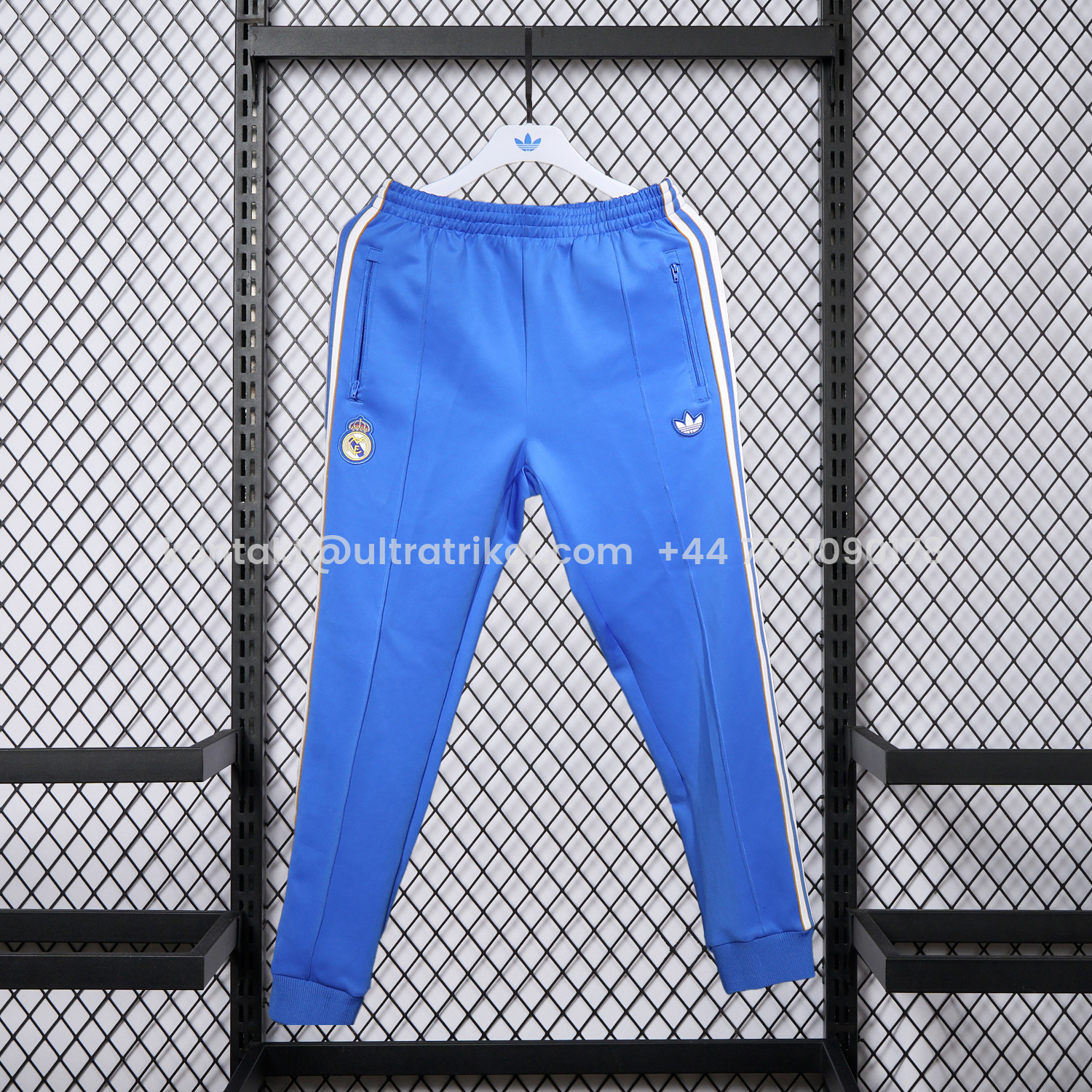 UltraTrikot-Real Madrid 25-26 Pure Color Training Set - Blue Top and Blue Pants