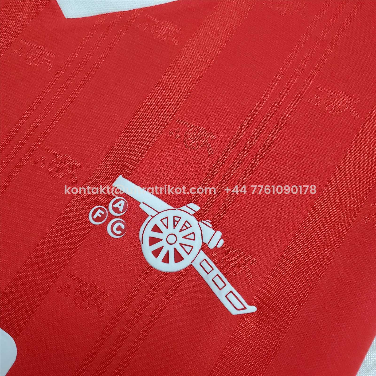 UltraTrikot-Retro Arsenal 86-88 Home Stadium Jersey