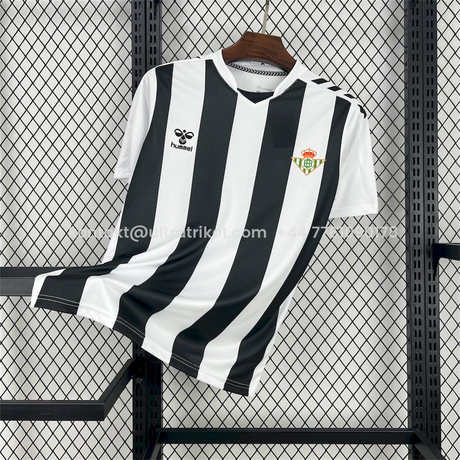 UltraTrikot-Real Betis 25-26 Black and White Stripes Special Edition Jersey - Fans Version