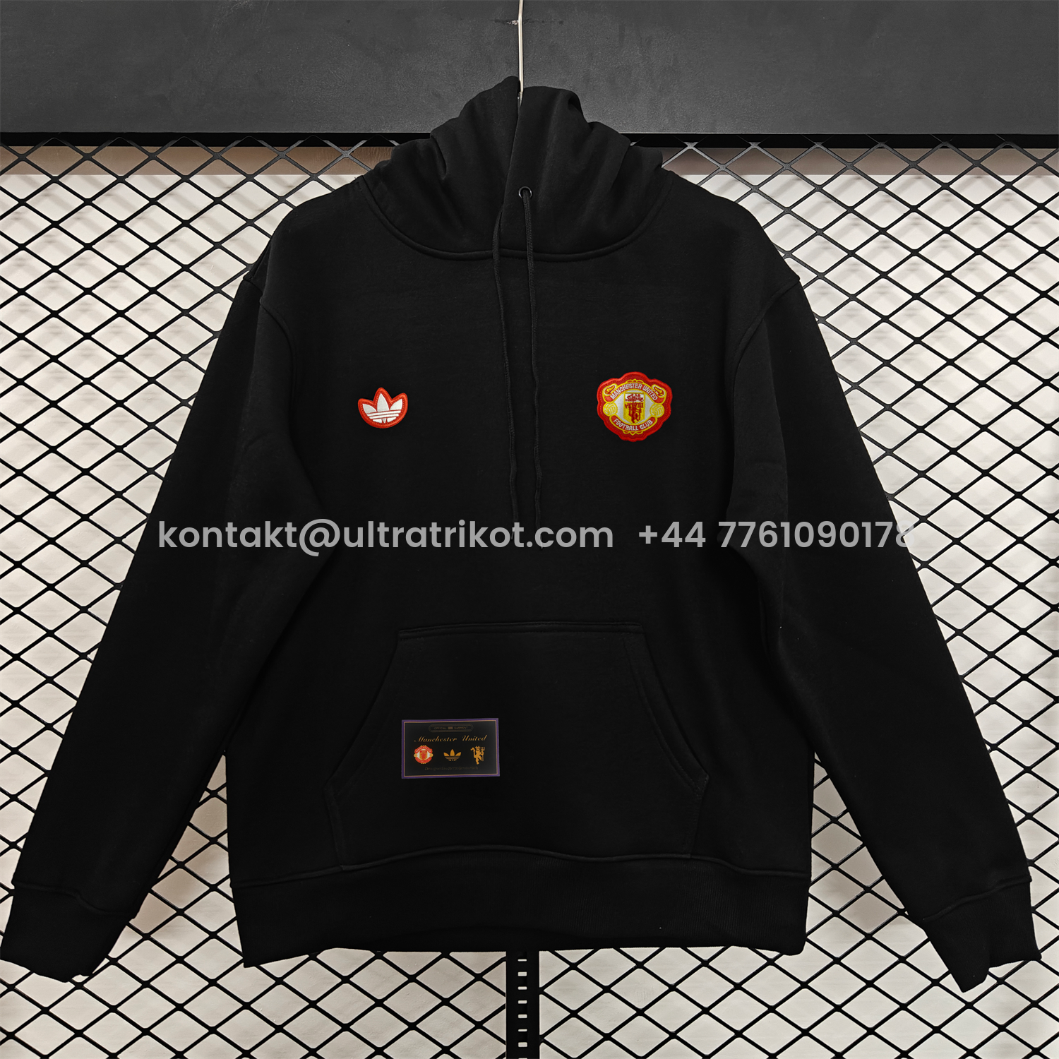 UltraTrikot-Manchester United 25-26 Originals Terrace Icon Unisex Pullover Hoodie