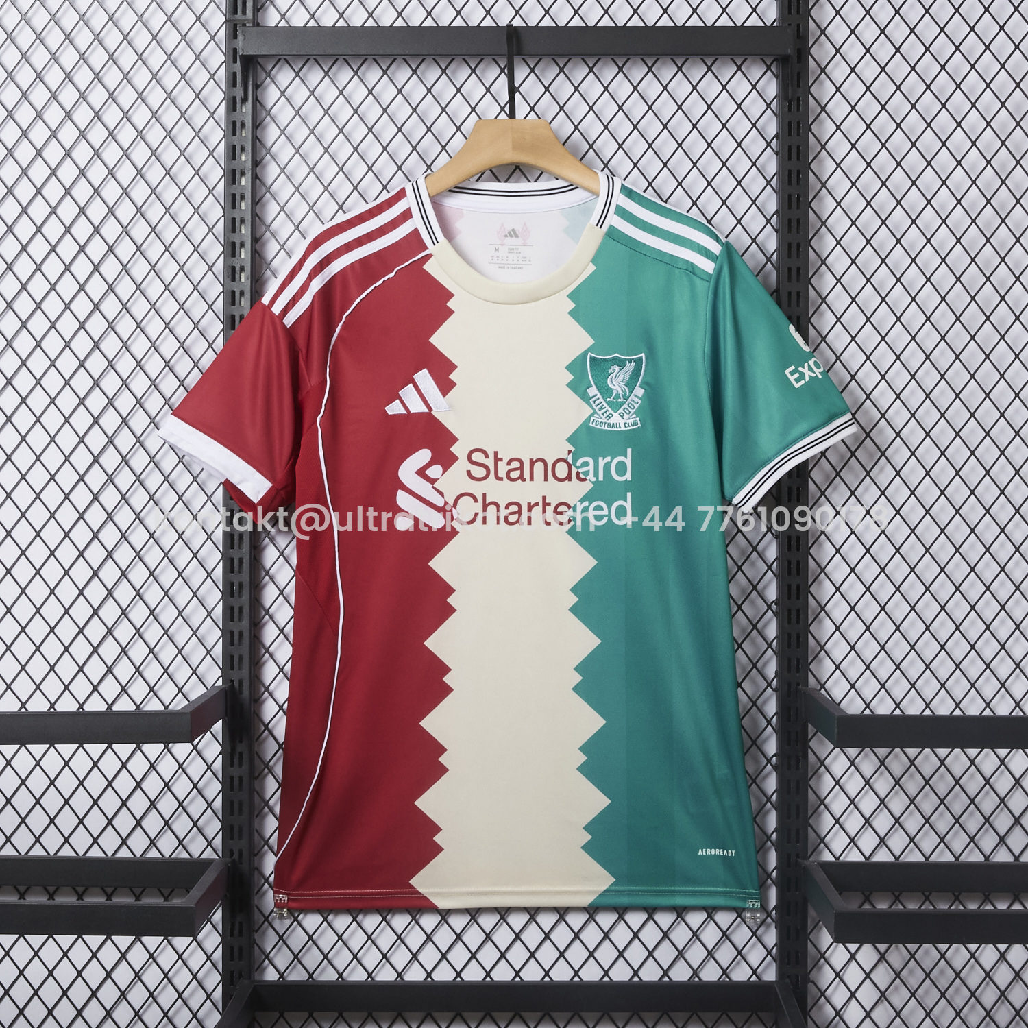 UltraTrikot-Liver.pool 25-26 Tricolor Shirt - Fans Version