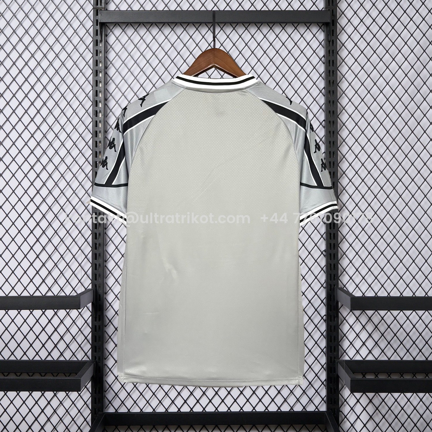 UltraTrikot-Vasco da Gama 25-26 Grey Pre-Match Jersey - Fans Version