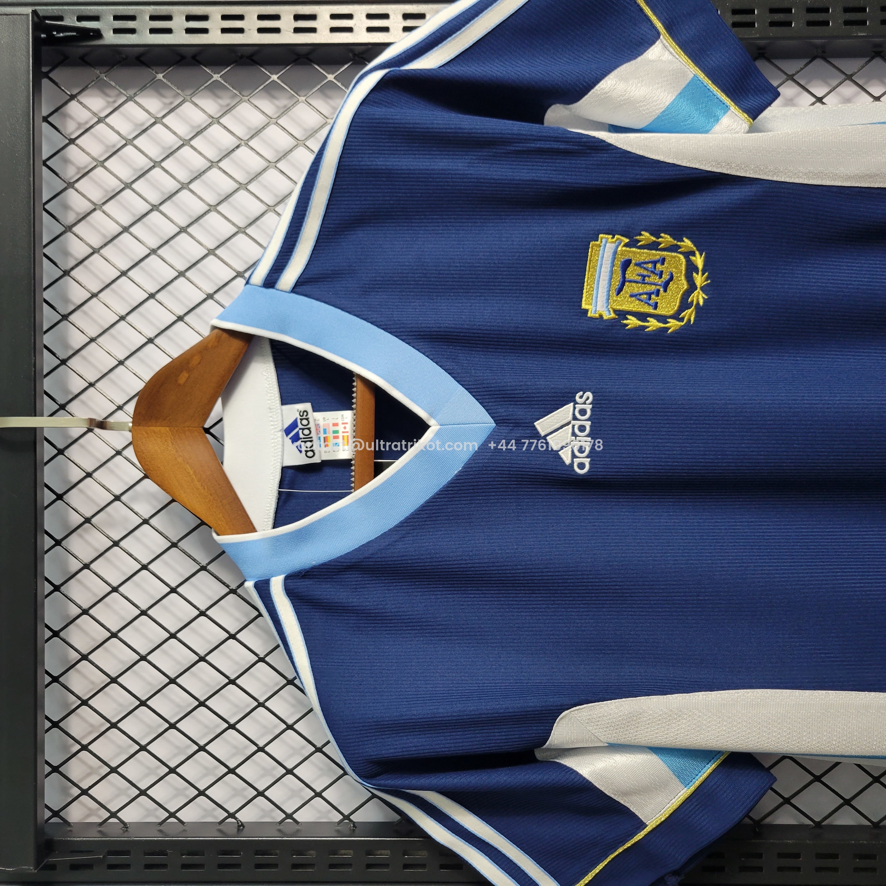 UltraTrikot-Retro Argentina 1998 Away Stadium Jersey
