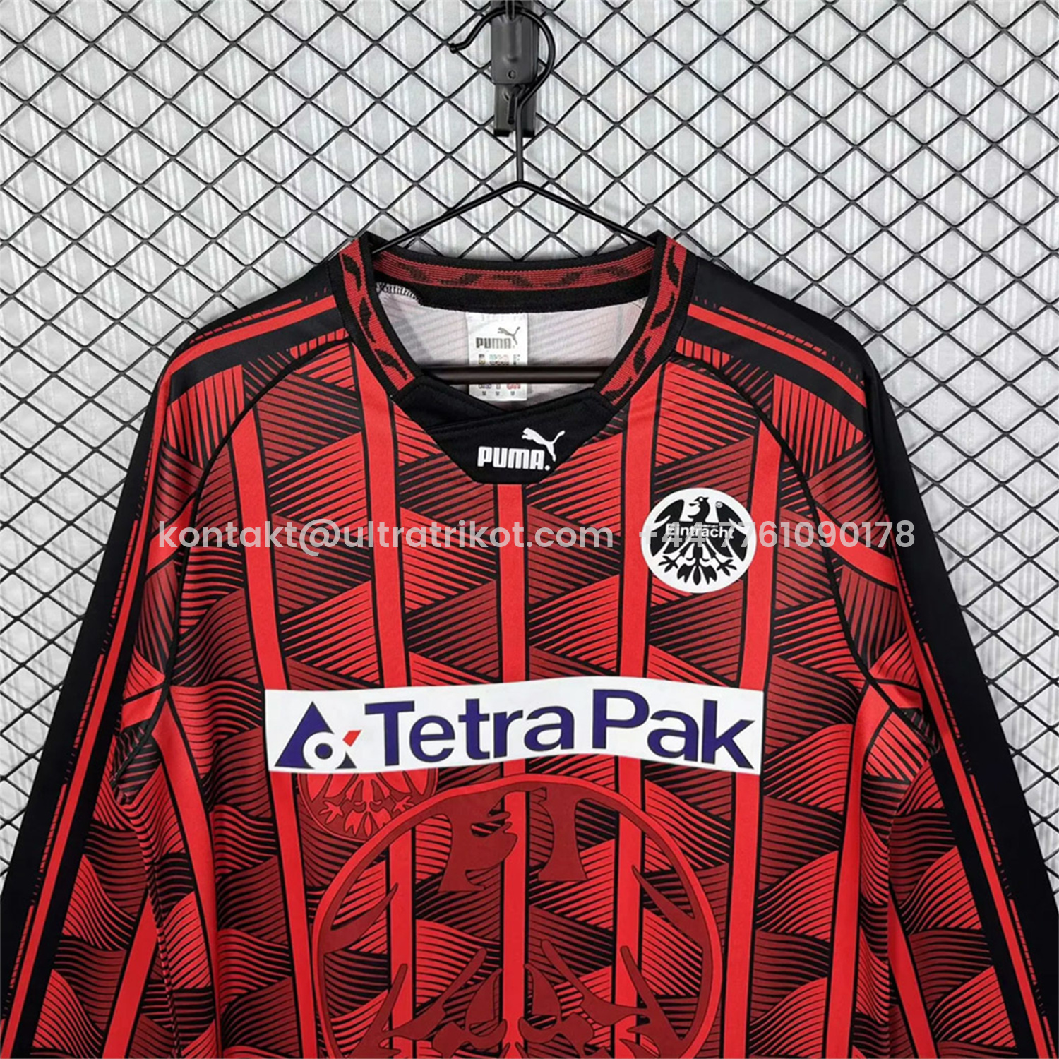 UltraTrikot-Retro Frankfurt 1995-96 Home Long Sleeves Jersey