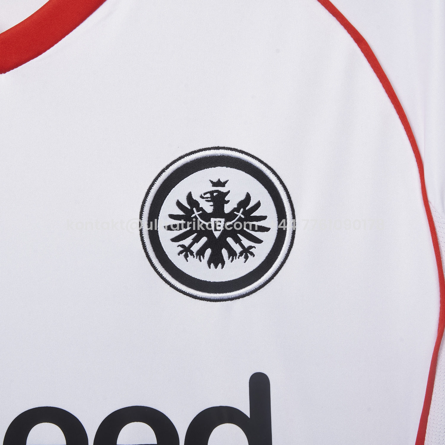UltraTrikot-Frankfurt 25-26 Away White Jersey - Fans Version