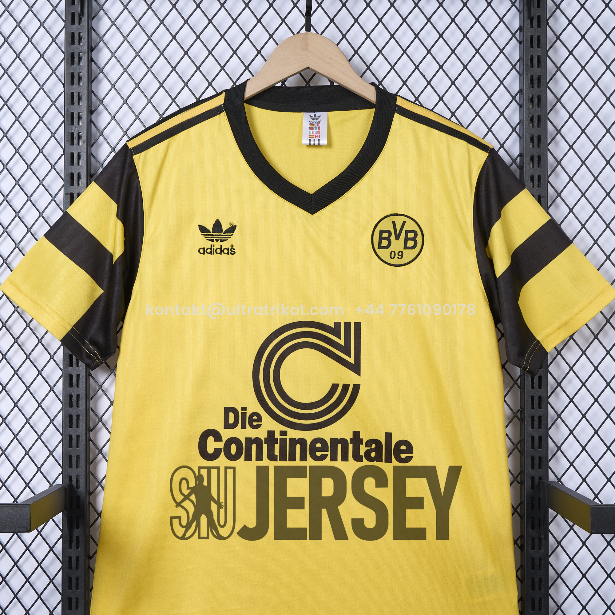 UltraTrikot-Retro Dortmund 1989-90 Anniversary Jersey