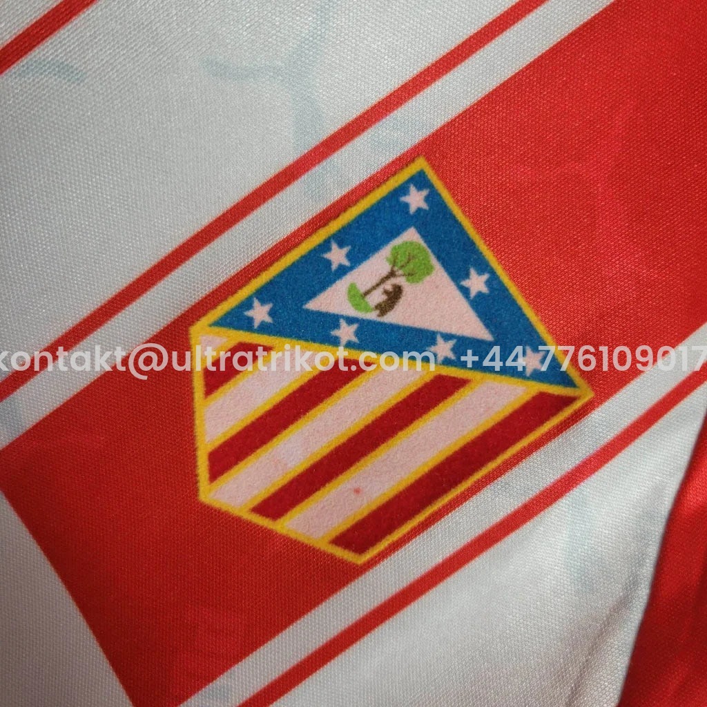 UltraTrikot-Retro Atletico Madrid 1994-95 Home Stadium Jersey