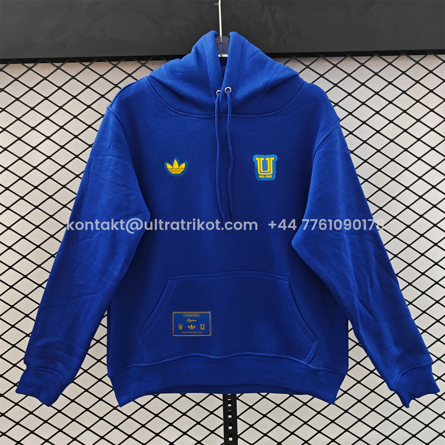 UltraTrikot-Tigres UANL 25-26 Originals Terrace Icon Unisex Pullover Hoodie