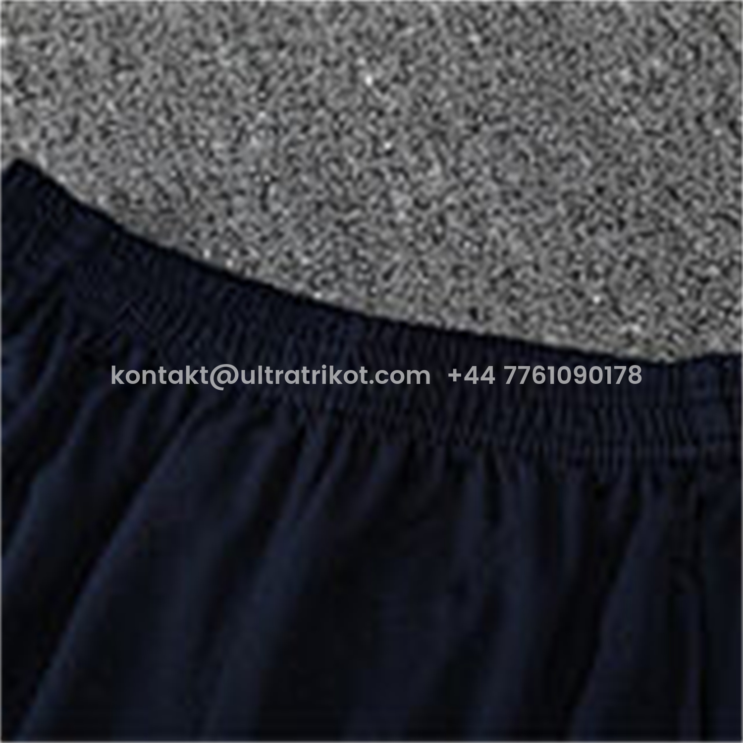 UltraTrikot-Marseille 25-26 Kids Long Sleeve Training Set - Nattierblue Top & Deep Blue Pants