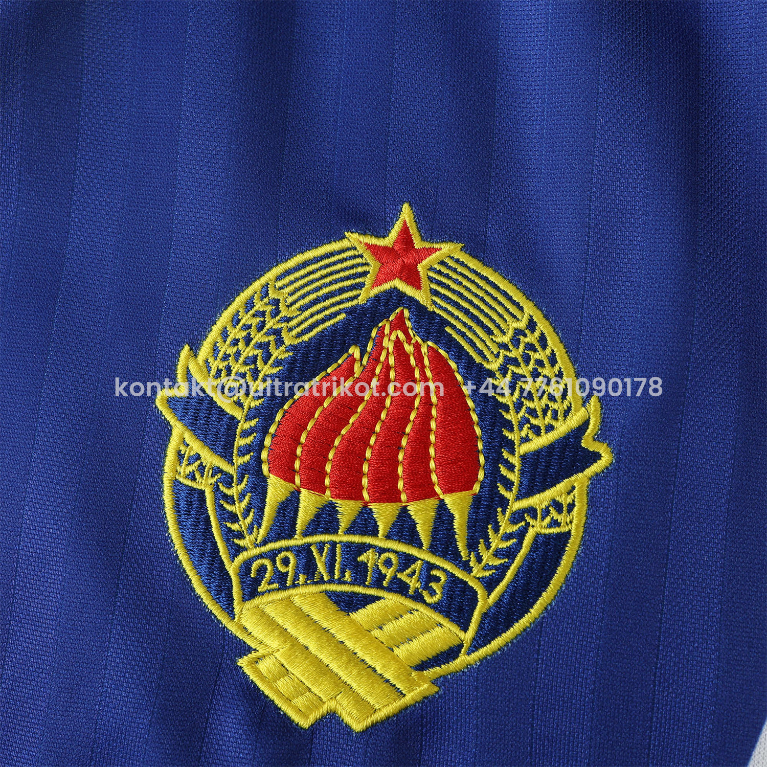 UltraTrikot-Retro Yugoslavia 1990 Home Jersey