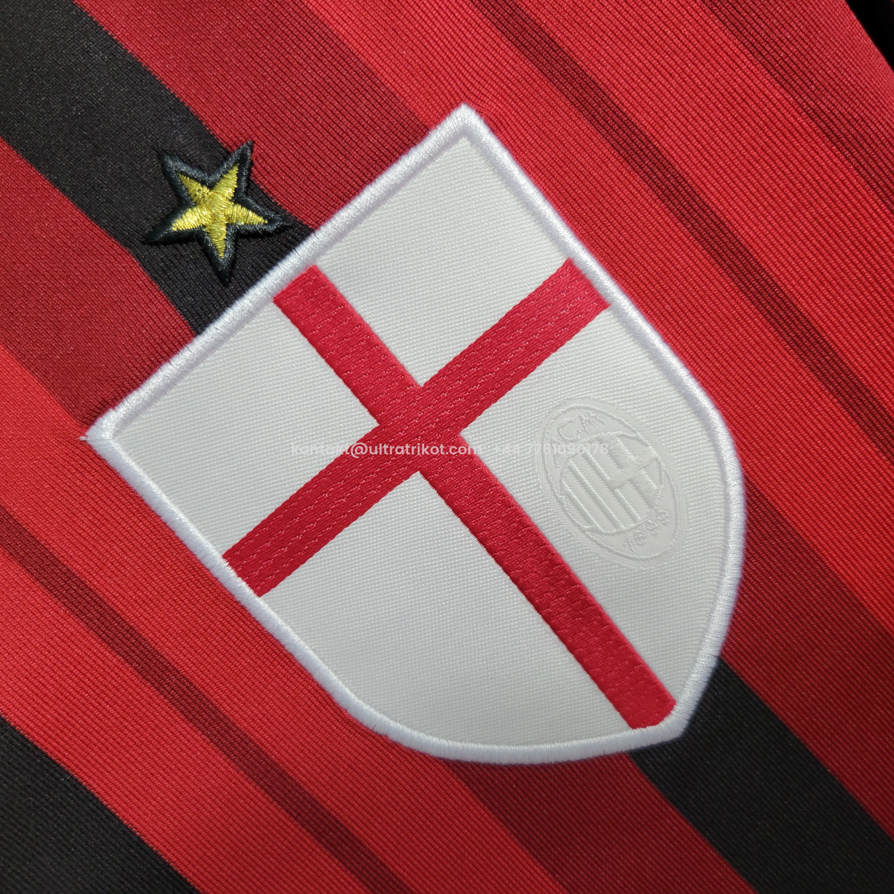UltraTrikot-Retro AC Milan 2014-15 Home Stadium Jersey