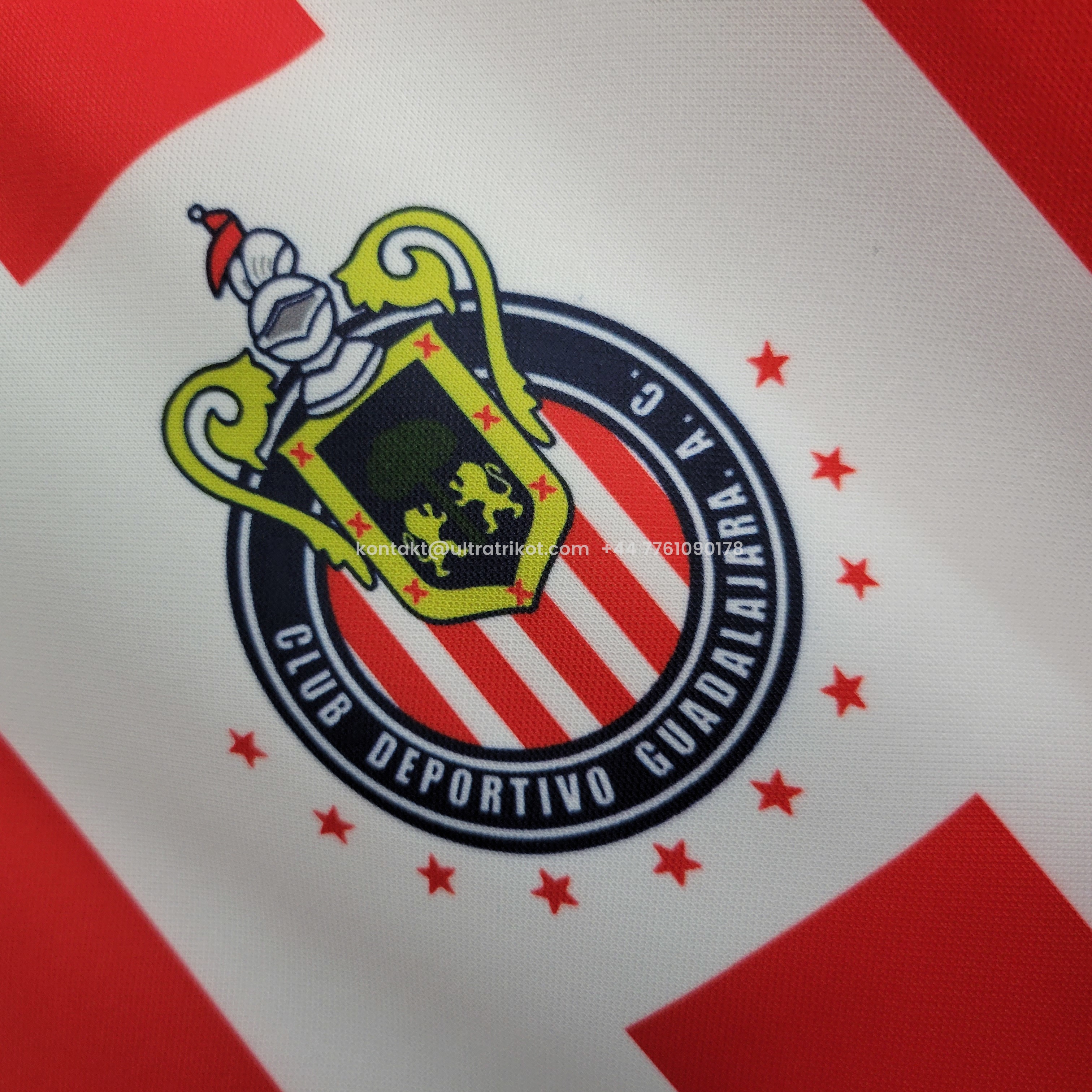 UltraTrikot-Retro Chivas de Guadalajara 02-03 Home Stadium Jersey