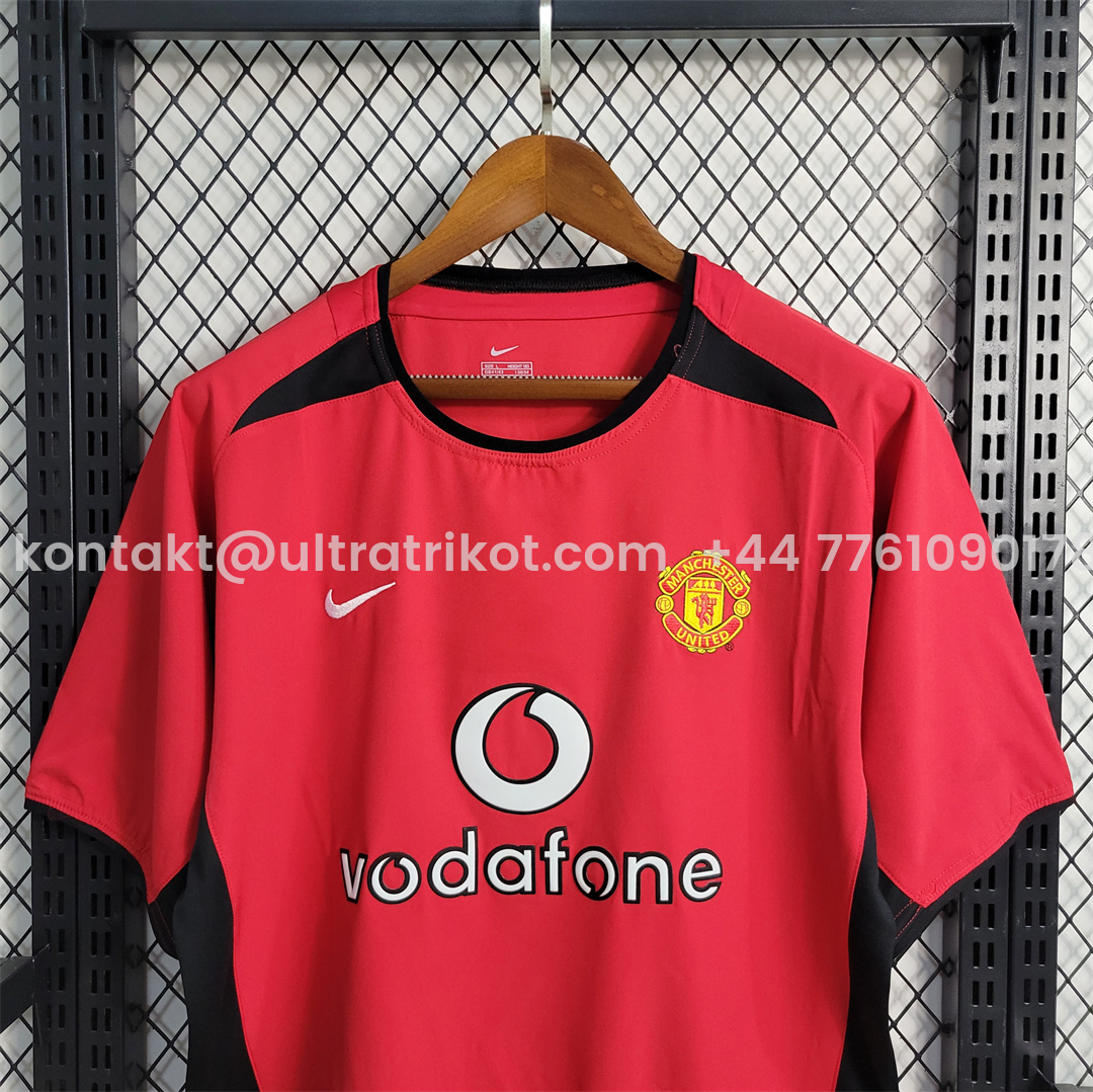 UltraTrikot-Retro Manchester United 02-04 Home Jersey